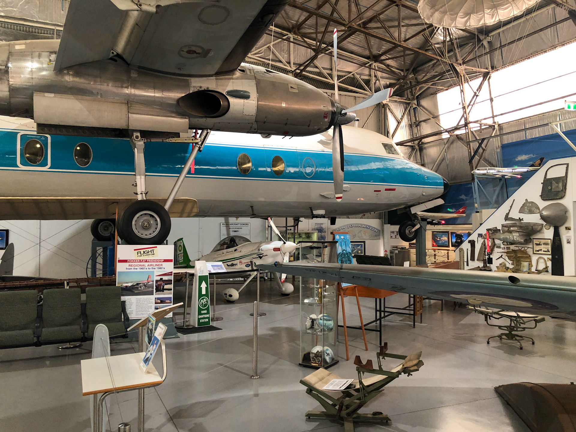 Aviation Museum. Fokker Friendship