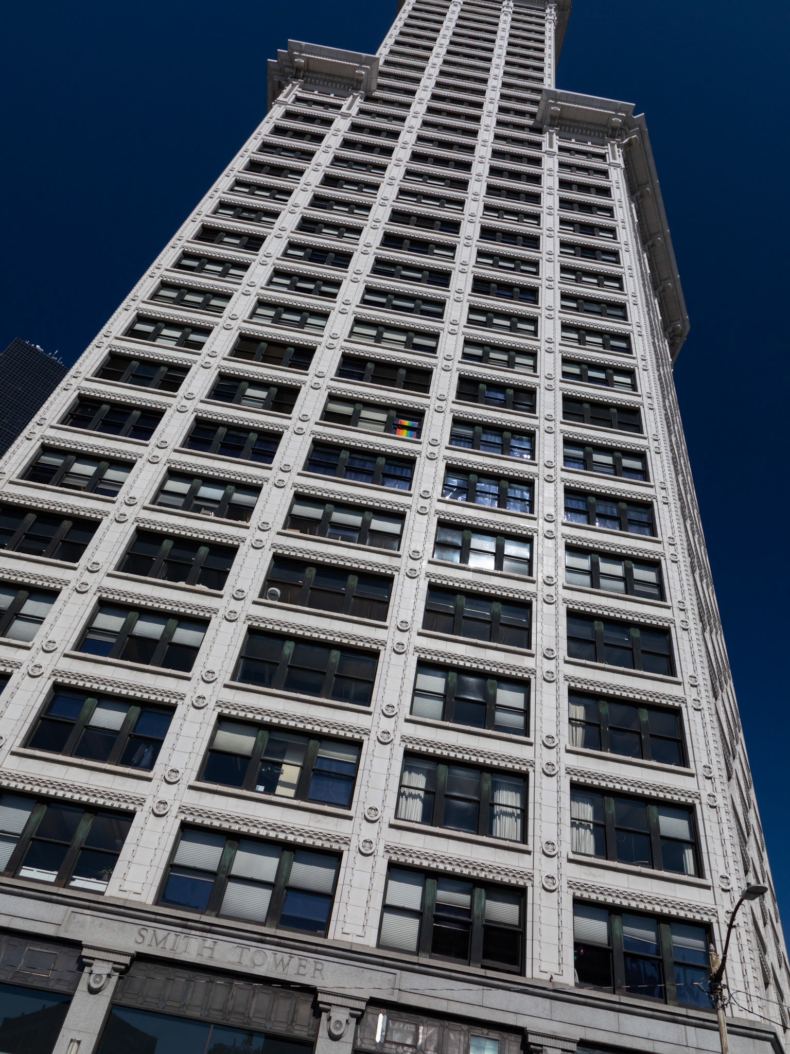 Smith Tower (1914); 38 storeys and the oldest skyscraper in the city