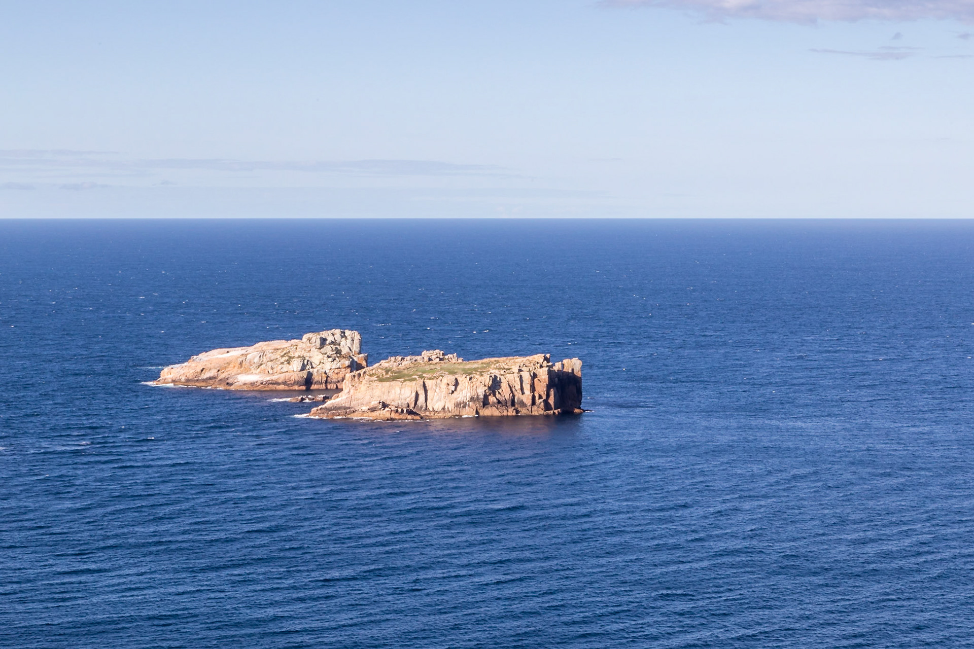 The Nuggets. Cluster of granite islands just off-shore from Cape Tourville. Important bird breeding place with unusually high diversity of nesting seabirds relative to the size of the isalnds.