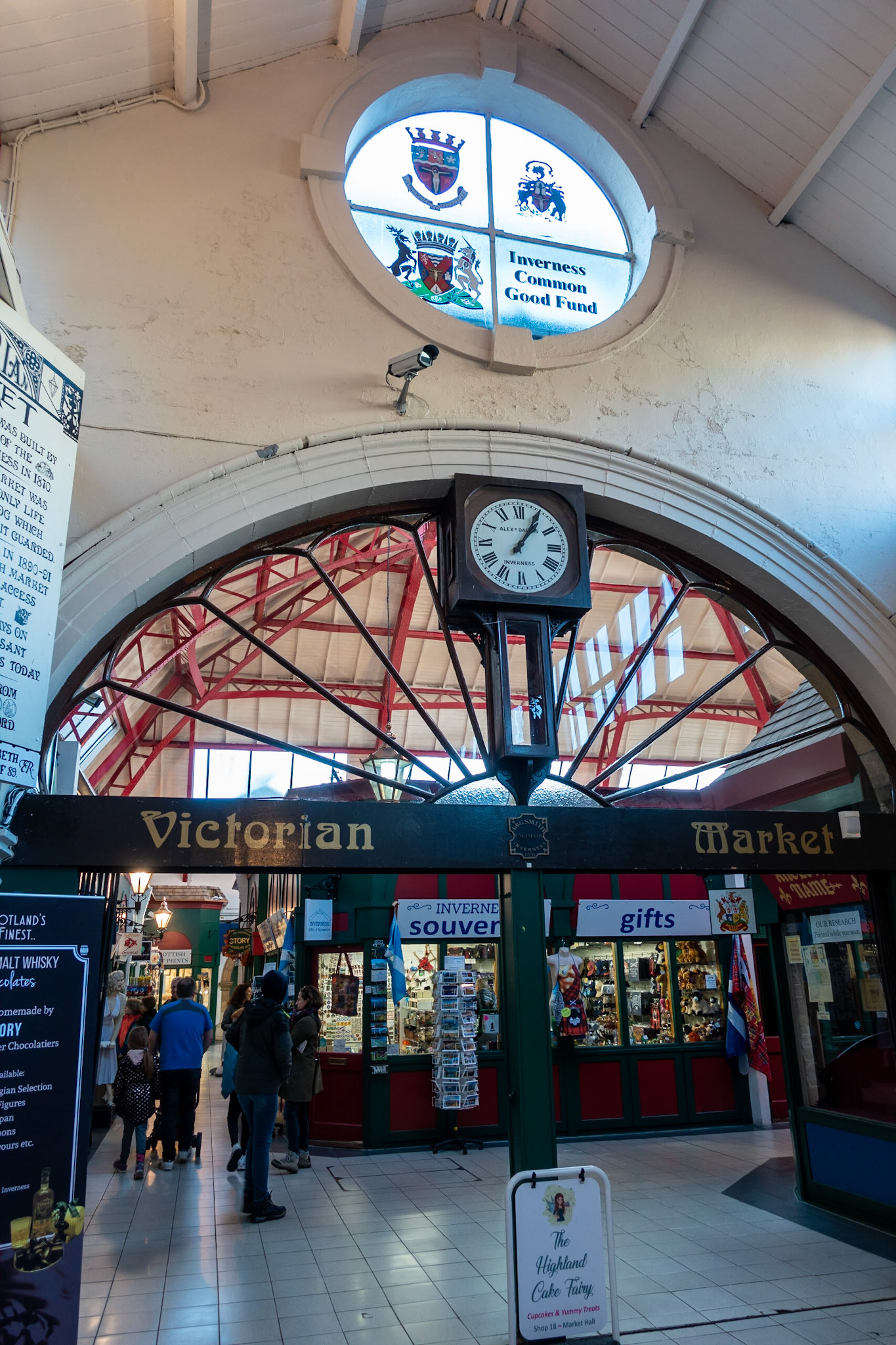 Victorian Market; 19th century shopping arcade