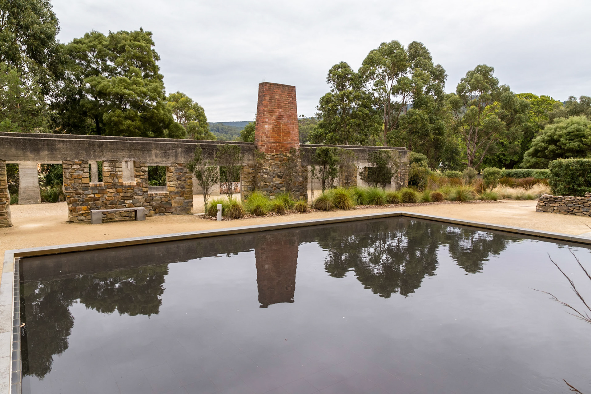Memorial Garden (1996 Massacre). Port Arthur Historic Site
