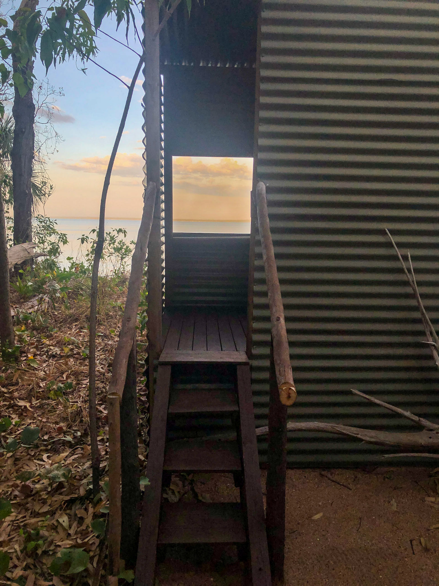 A Cobourg Coastal Camp toilet place