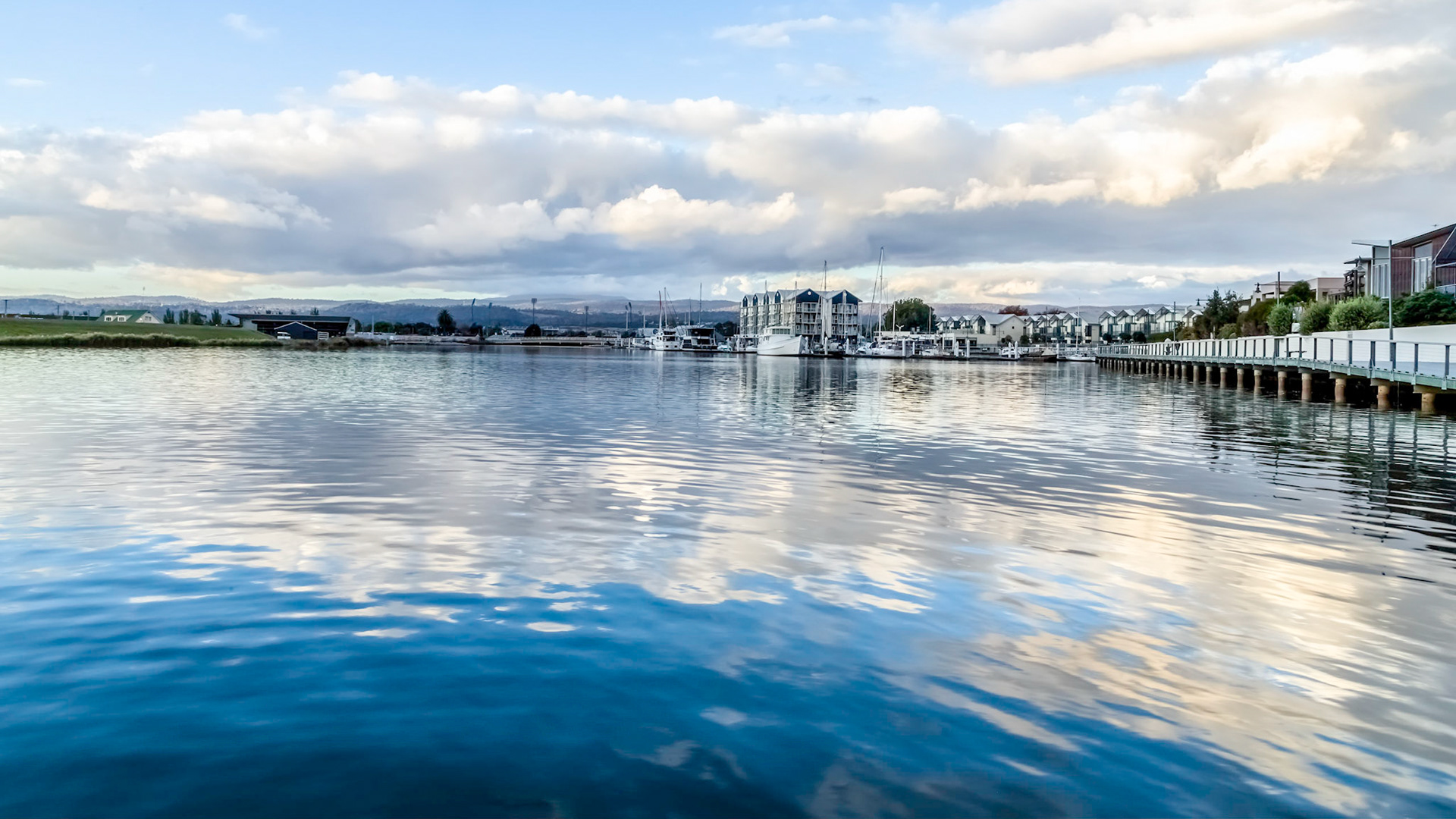 Late Afternoon, North Esk River from Royal Park