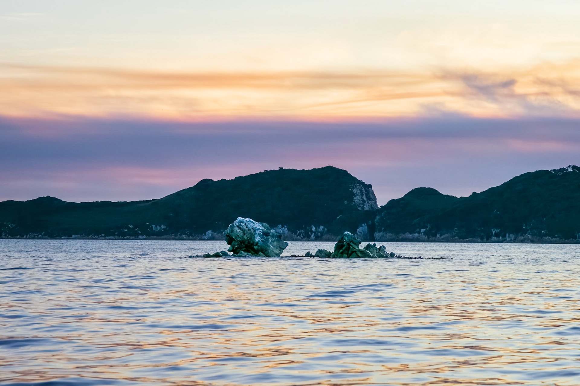 Sunset at Schooner Cove