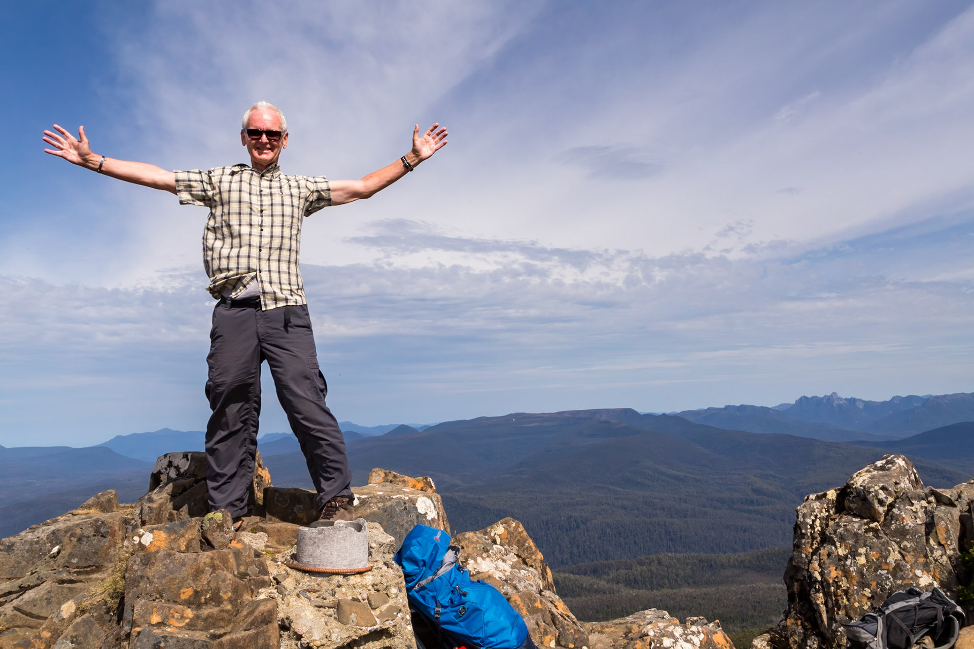 Reached the Summit of Hartz Peak (1254m)
