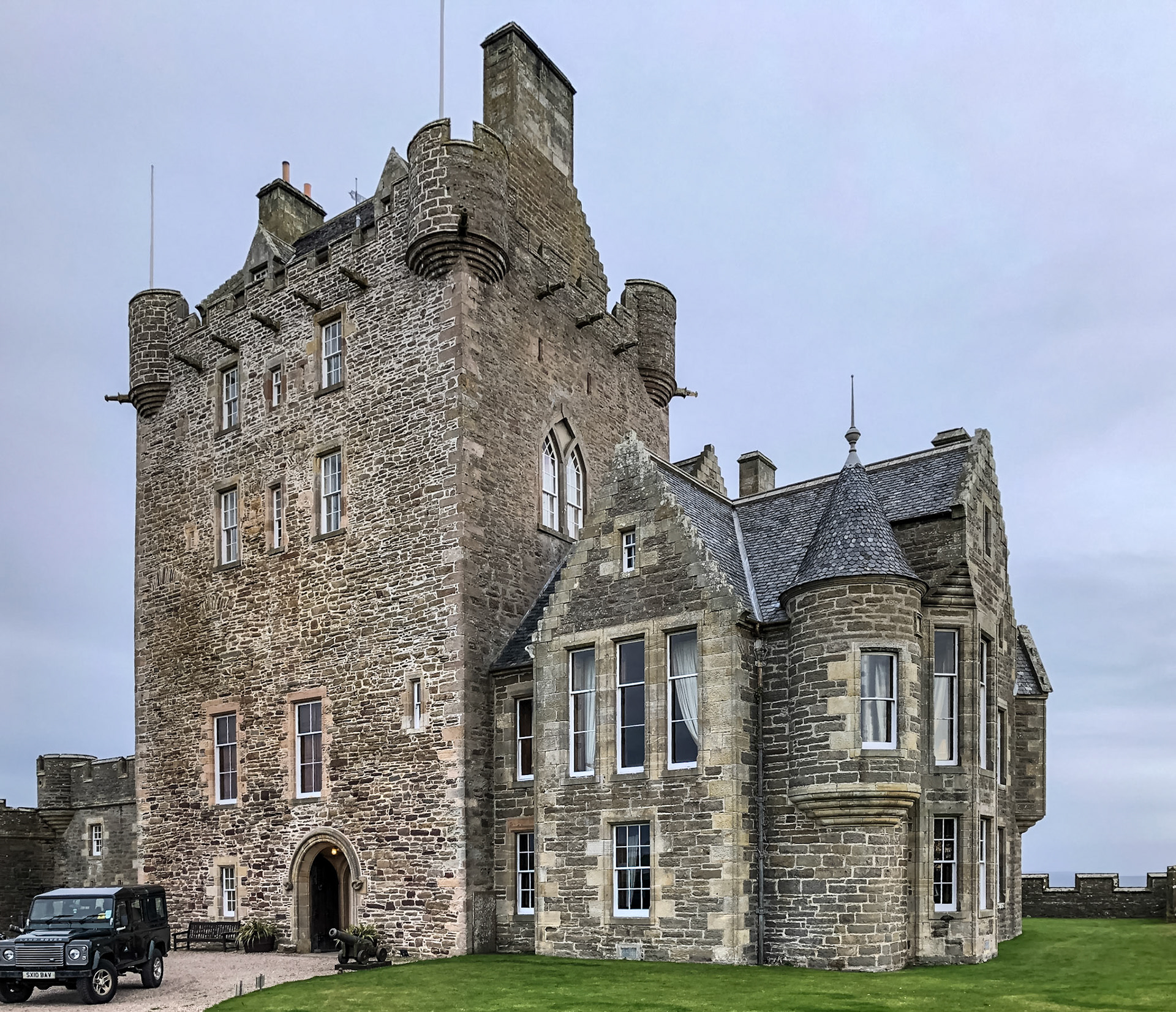 Ackergill Tower Hotel. Built around 1475. Wick