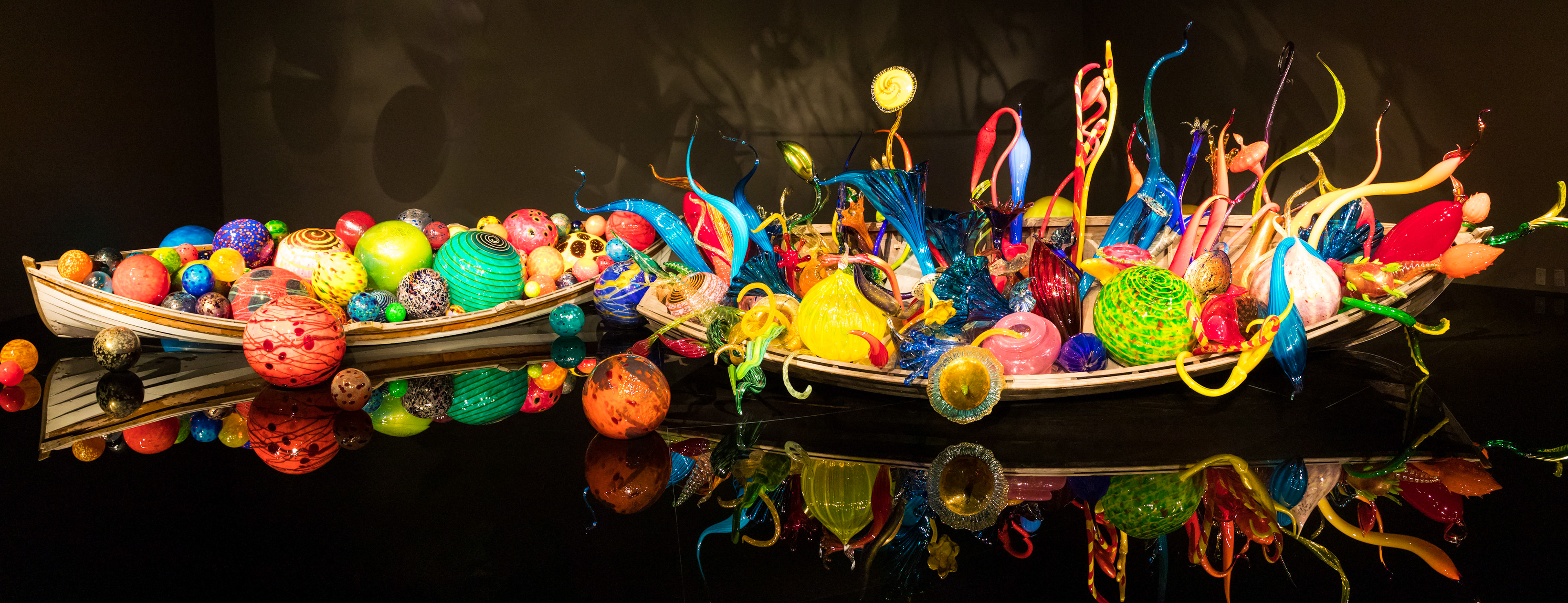 Ikebana and Float Boats; Chihuly Garden & Glass