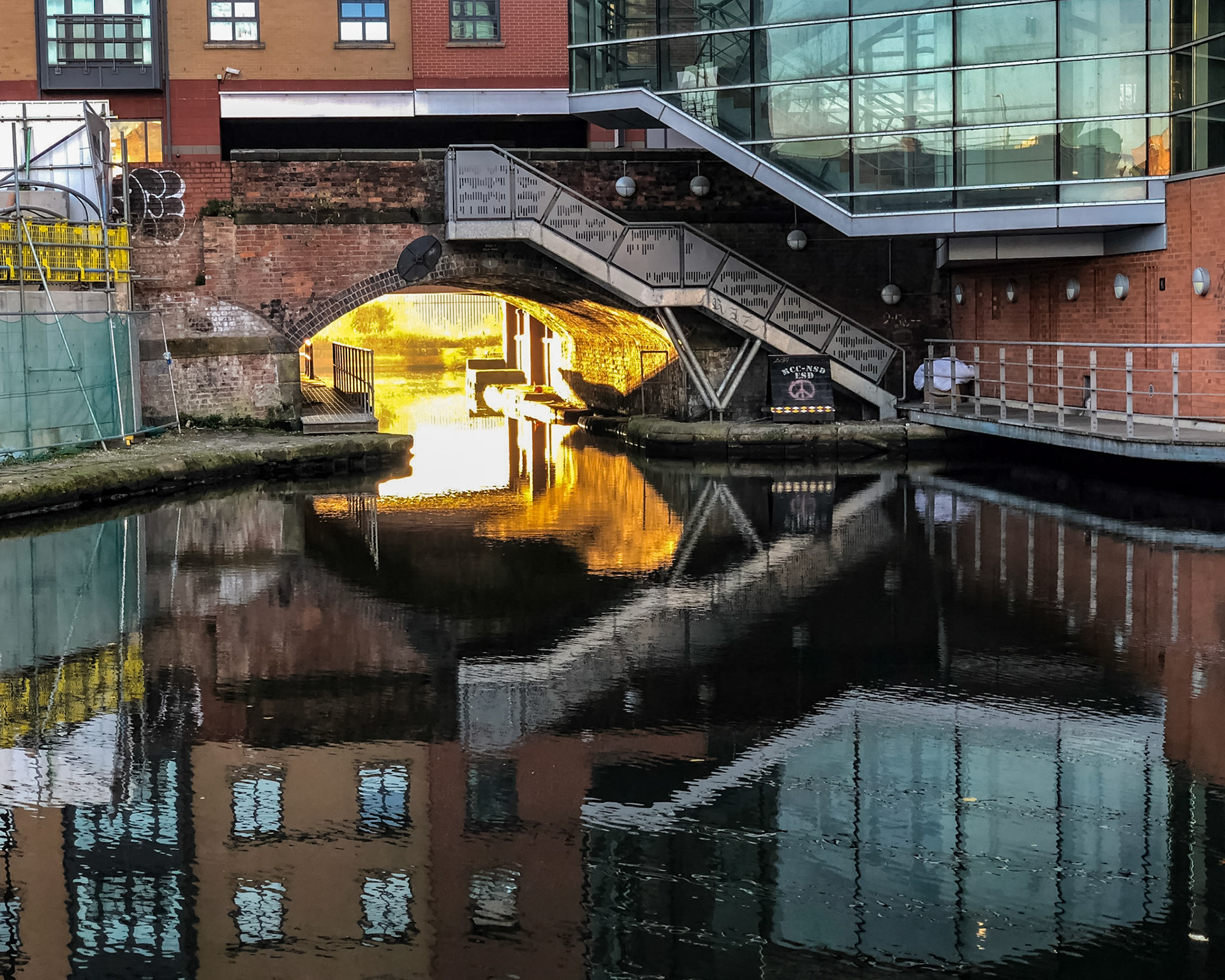 Reflections on the Rochdale Canal