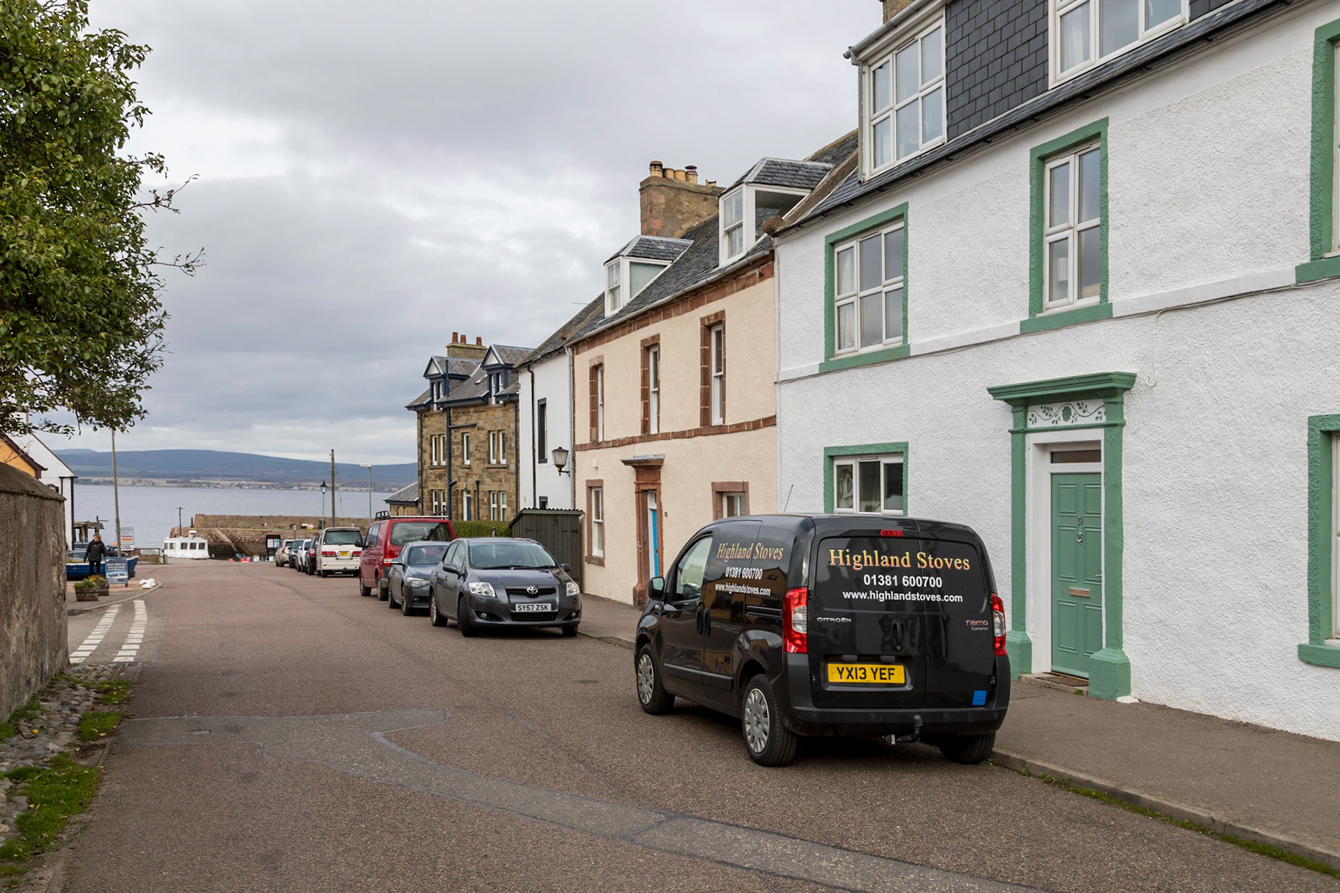 Cromarty, situated at the tip of the Black Isle at the mouth of Cromarty Firth, Highlands