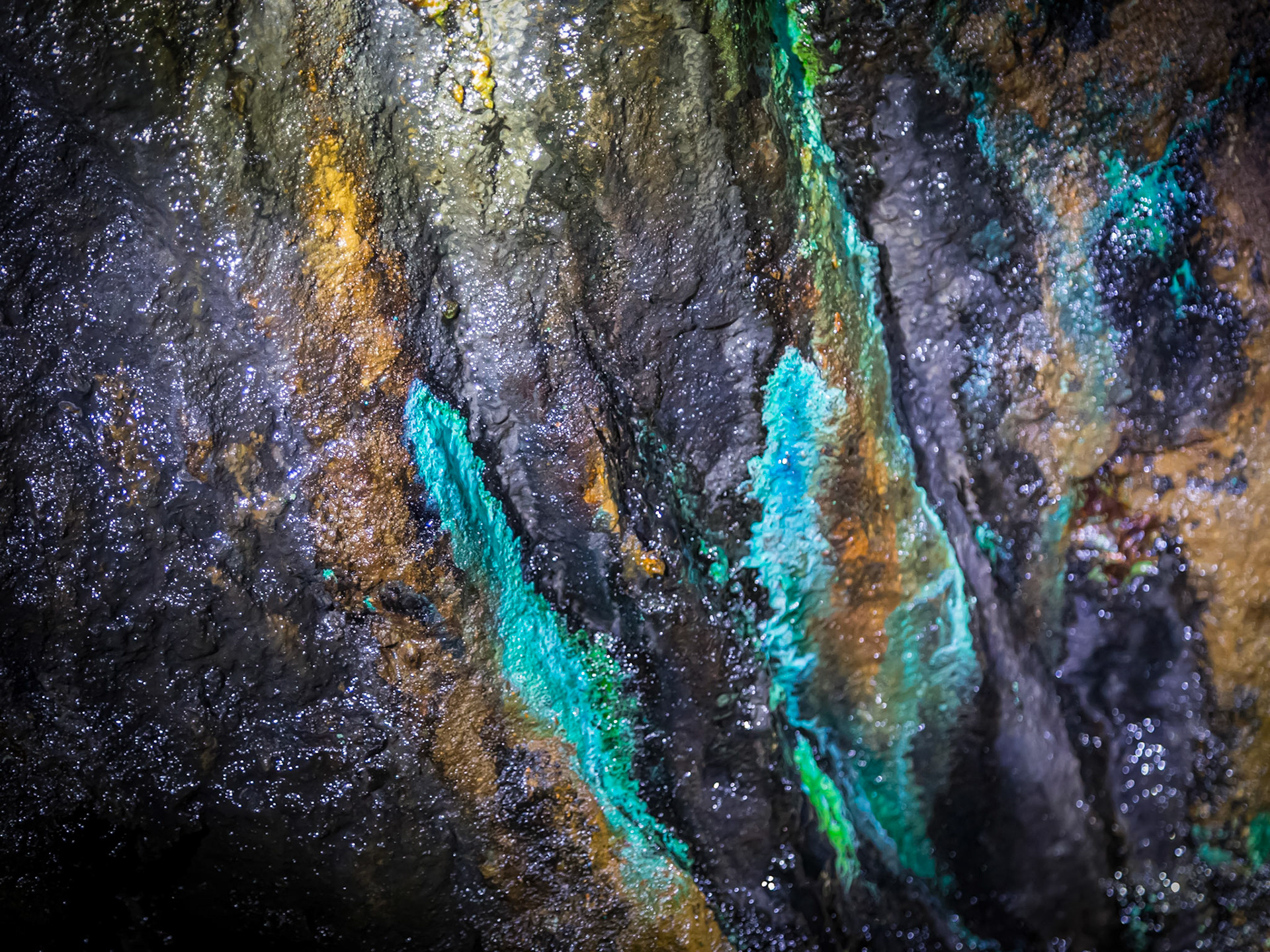 Underground Mine; 1890s Copper/Gold/Silver