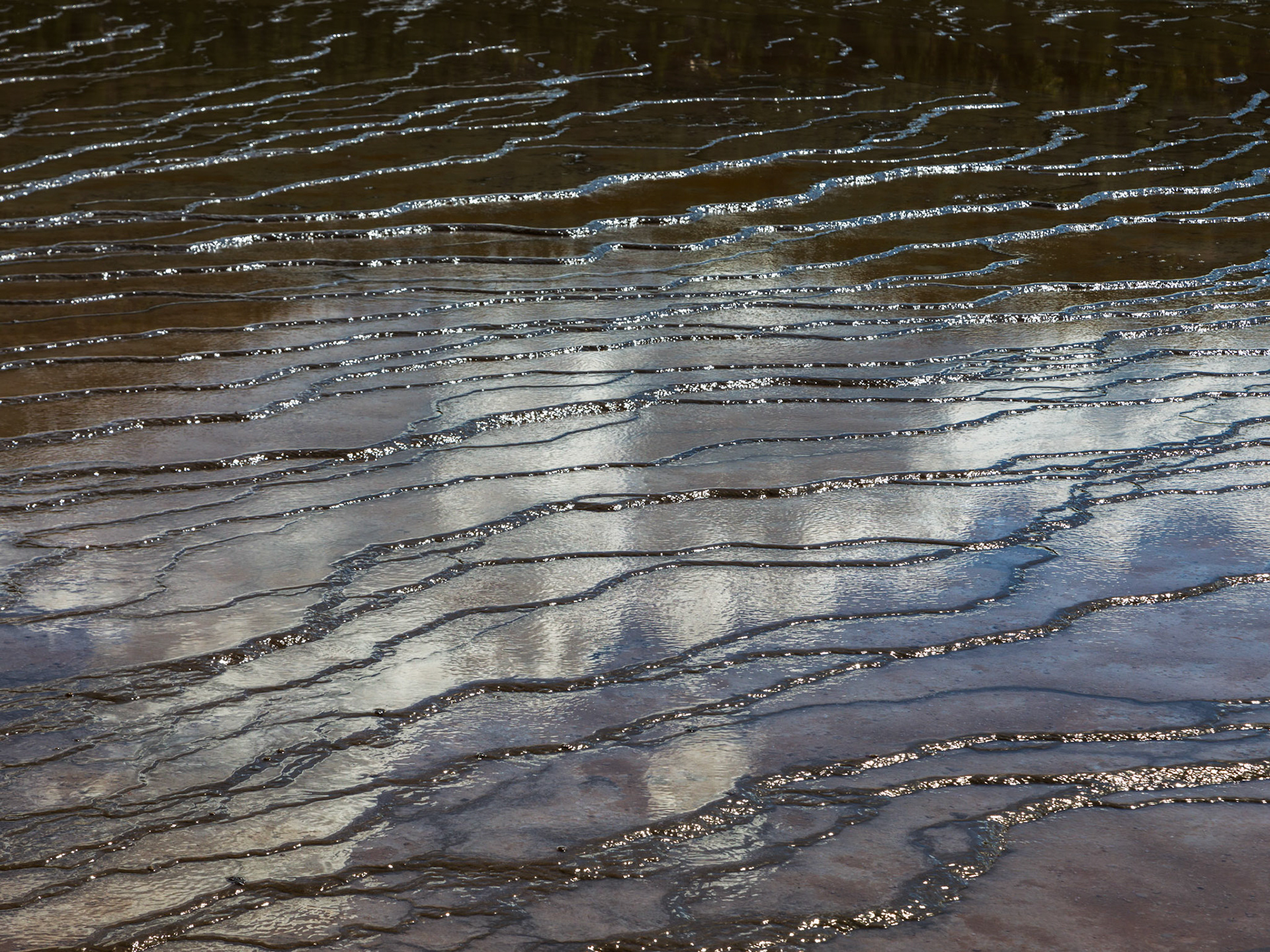 Midway Geyser Basin, Yellowstone National Park, Wyoming.