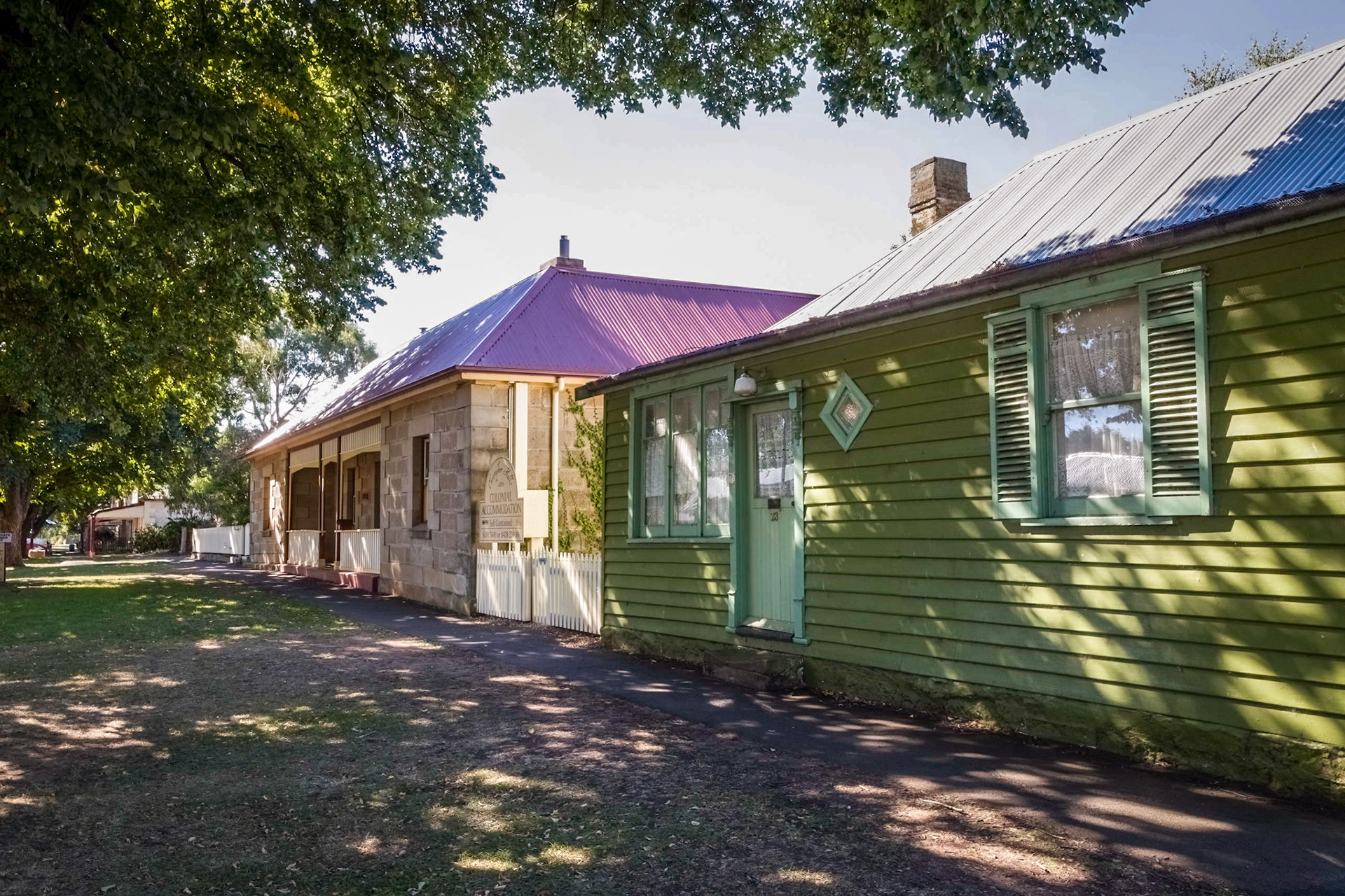 In Ross; along Church Street