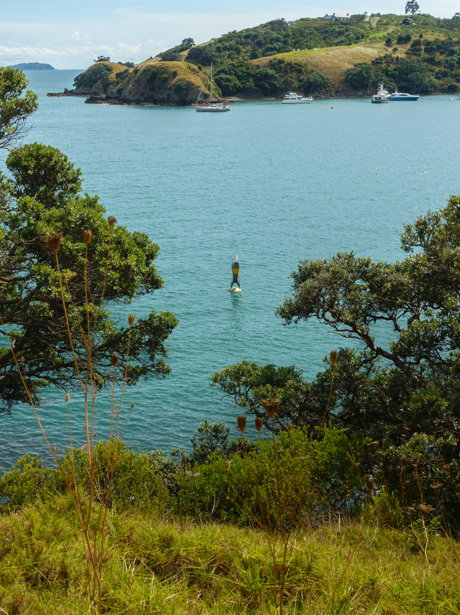 On Waiheke Island; 'Sculpture on the Gulf'