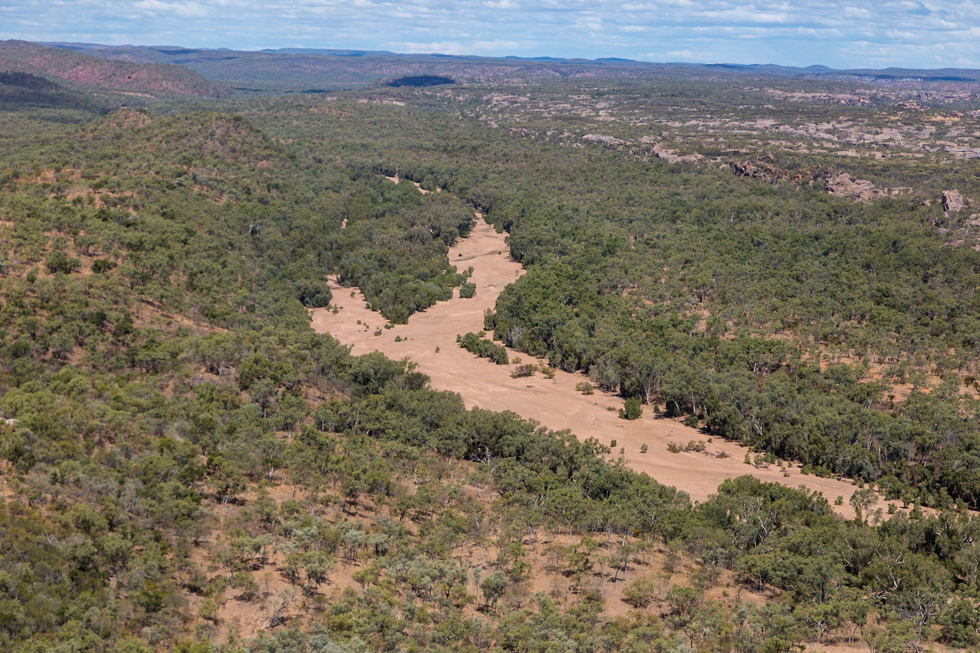 Robertson River bed