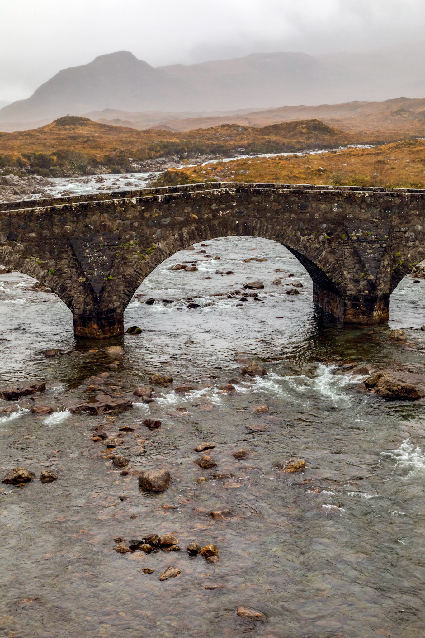 Old Bridge over the River Sligachan, Sligachan, Isle of Skye