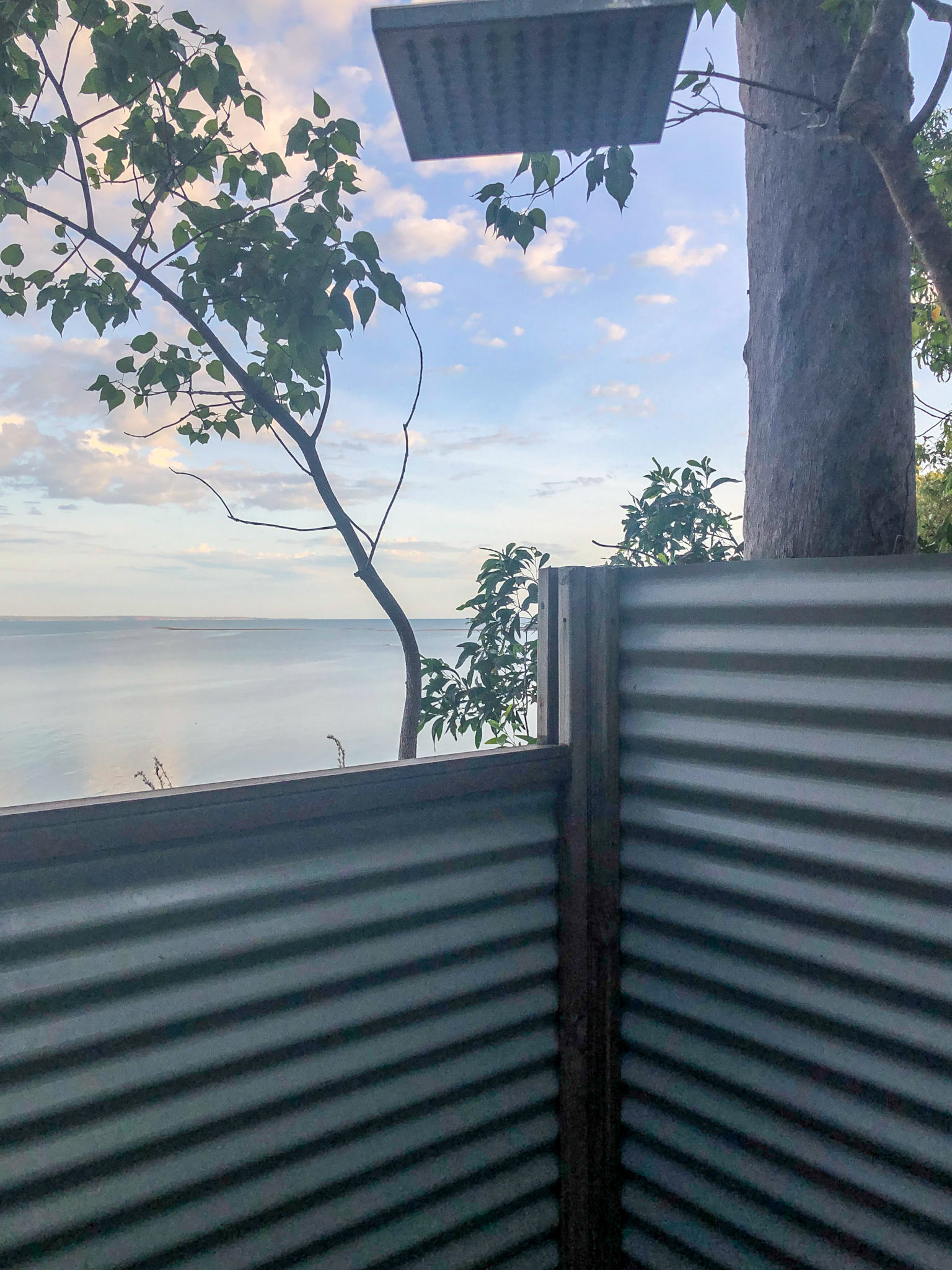 Cobourg Coastal Camp; shower