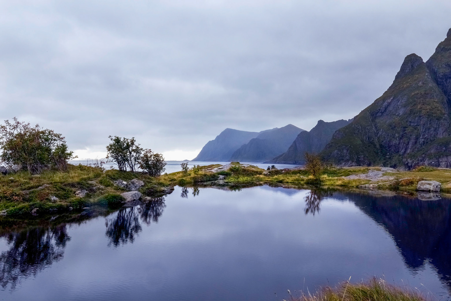 At Å, Moskenes, Nordland. 2:44 pm.