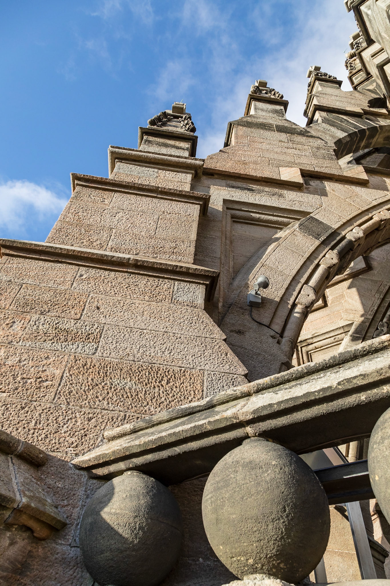 The National Wallace Monument - Detail in The Crown.