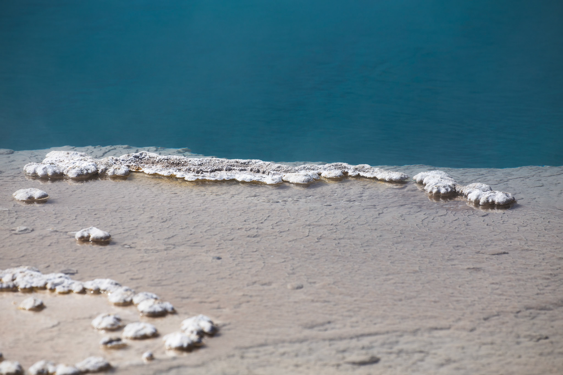West Thumb Geyser Basin, Yellowstone National Park, Wyoming.