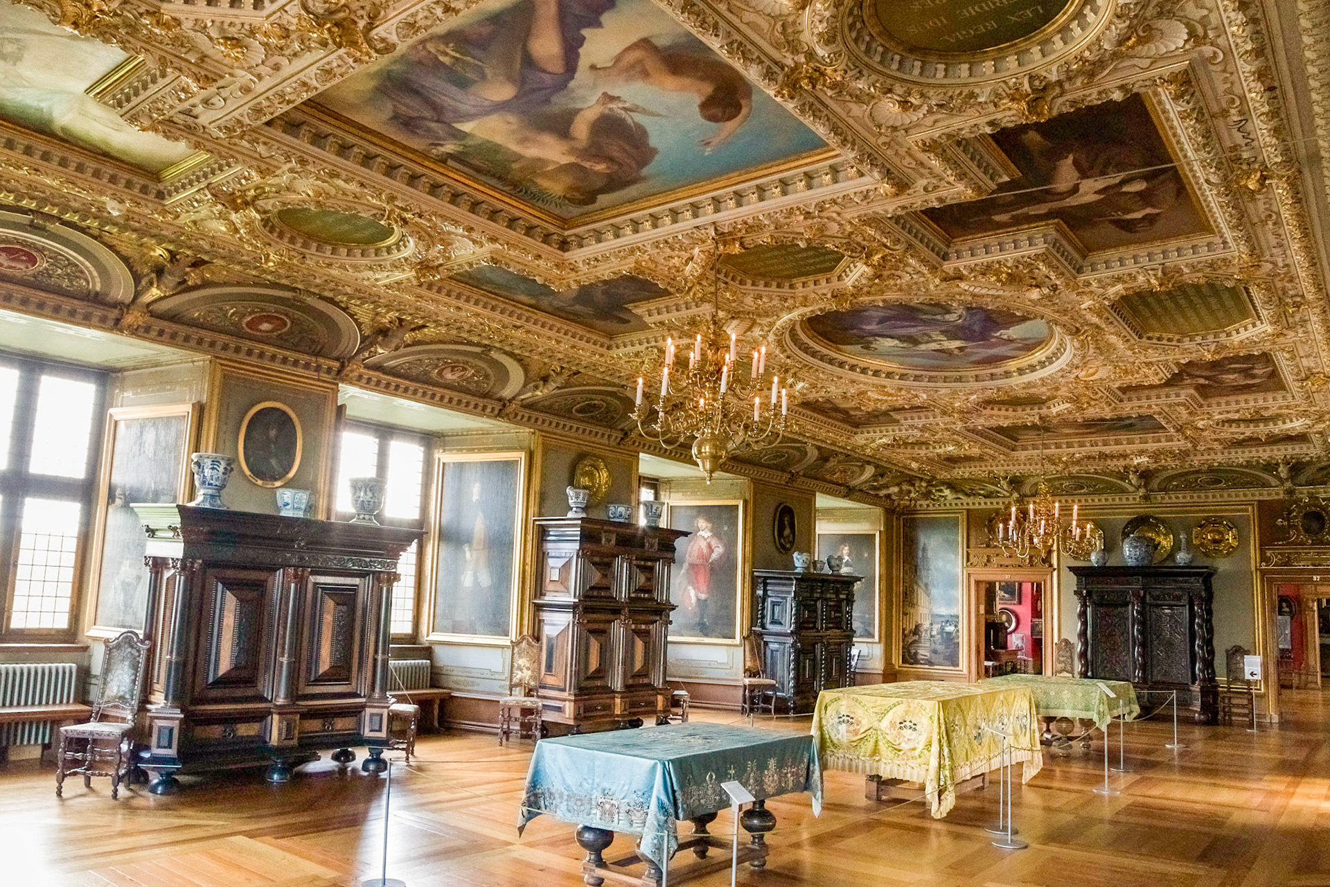 In Frederiksborg Palace