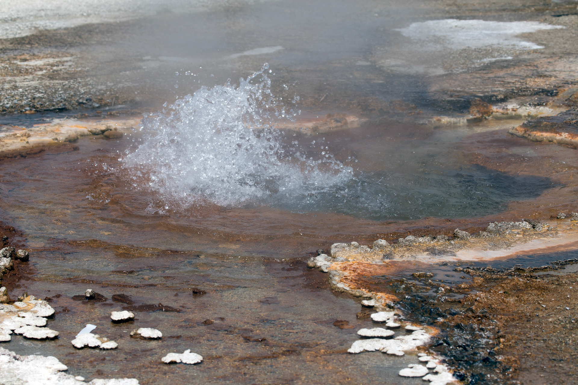Black Sand Basin, Yellowstone National Park, Wyoming.