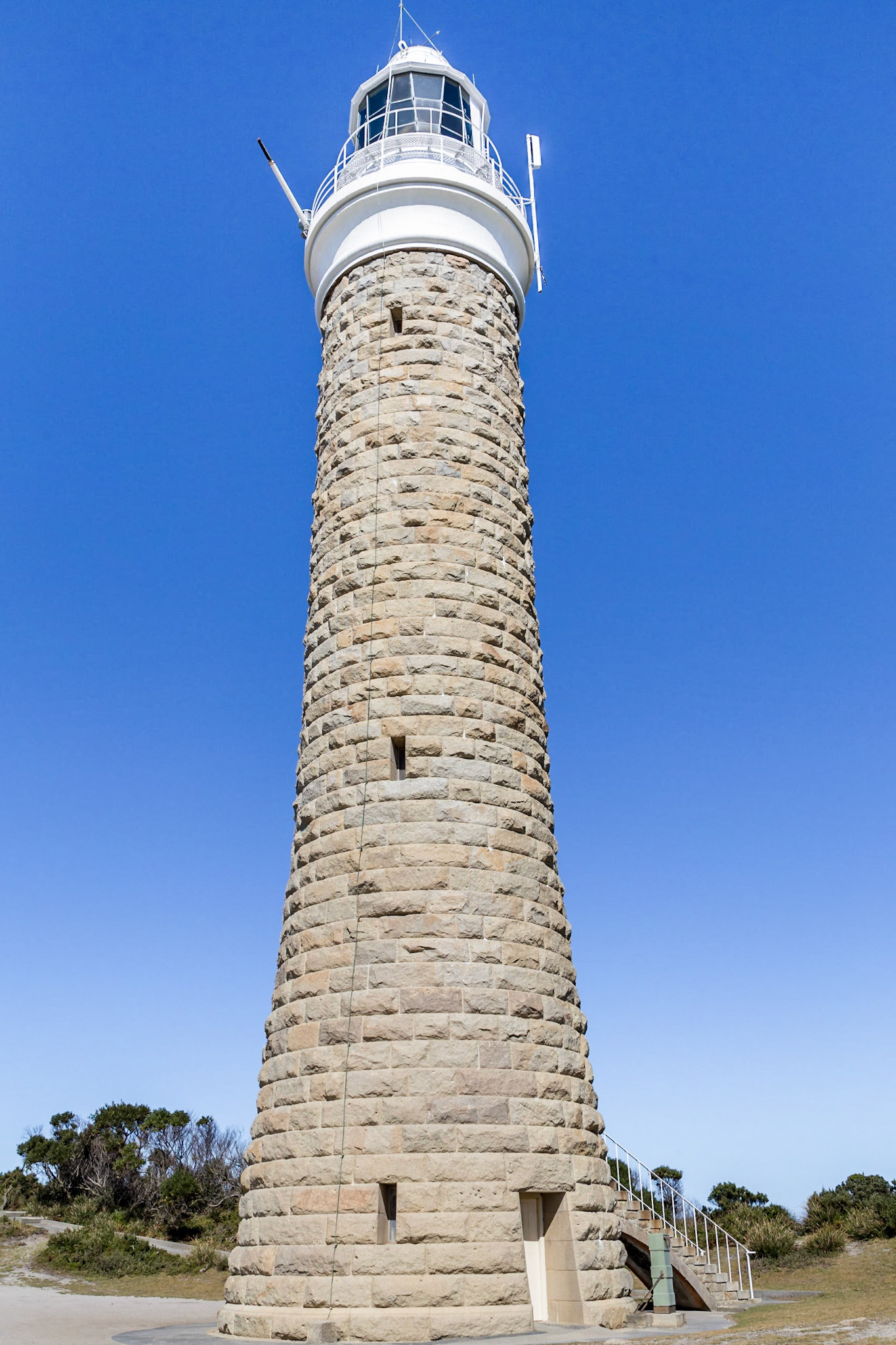 Eddystone Point Lighthouse. Larapuna Aboriginal Land /  Mount William National Park