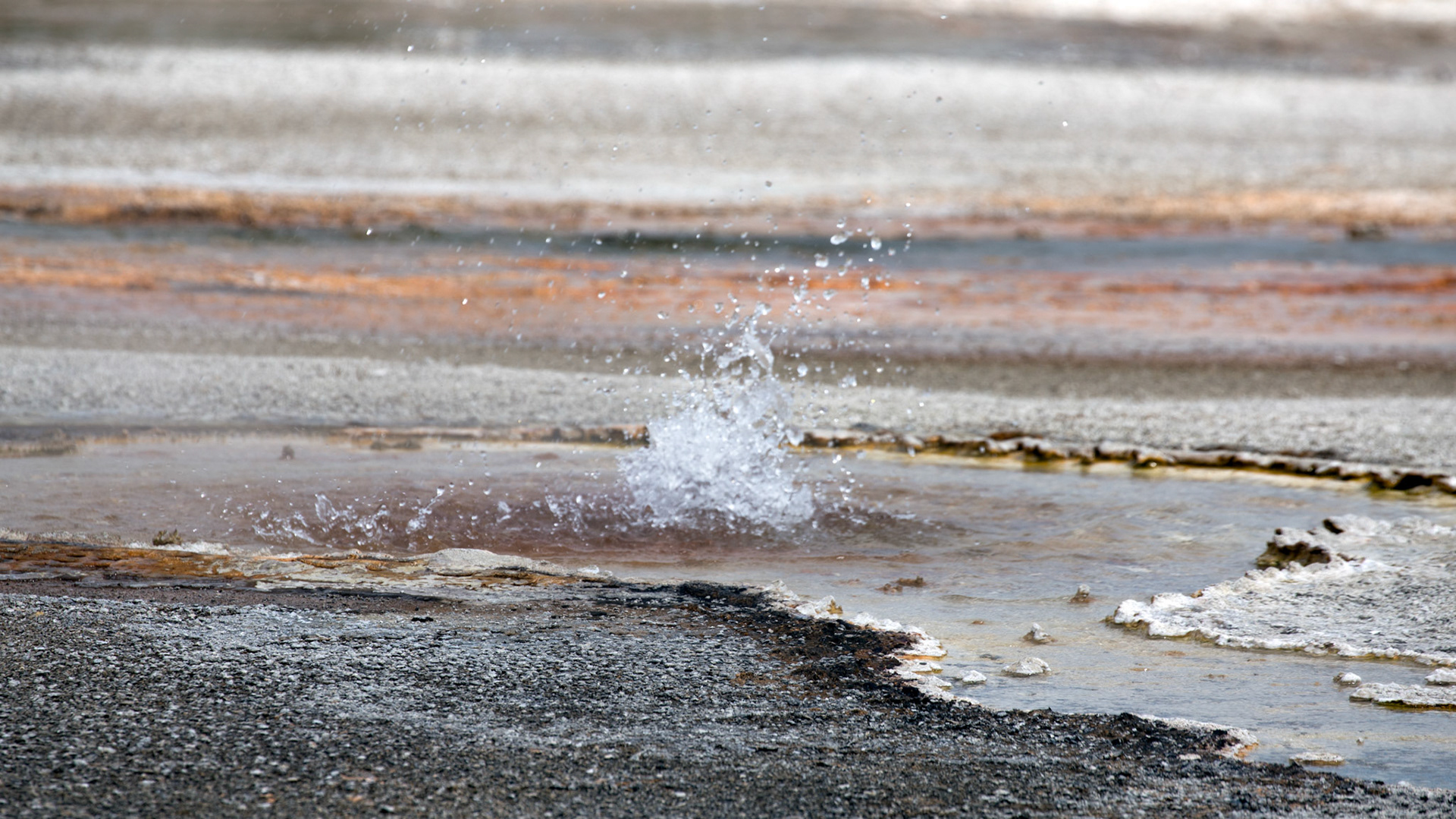 Black Sand Basin, Yellowstone National Park, Wyoming.