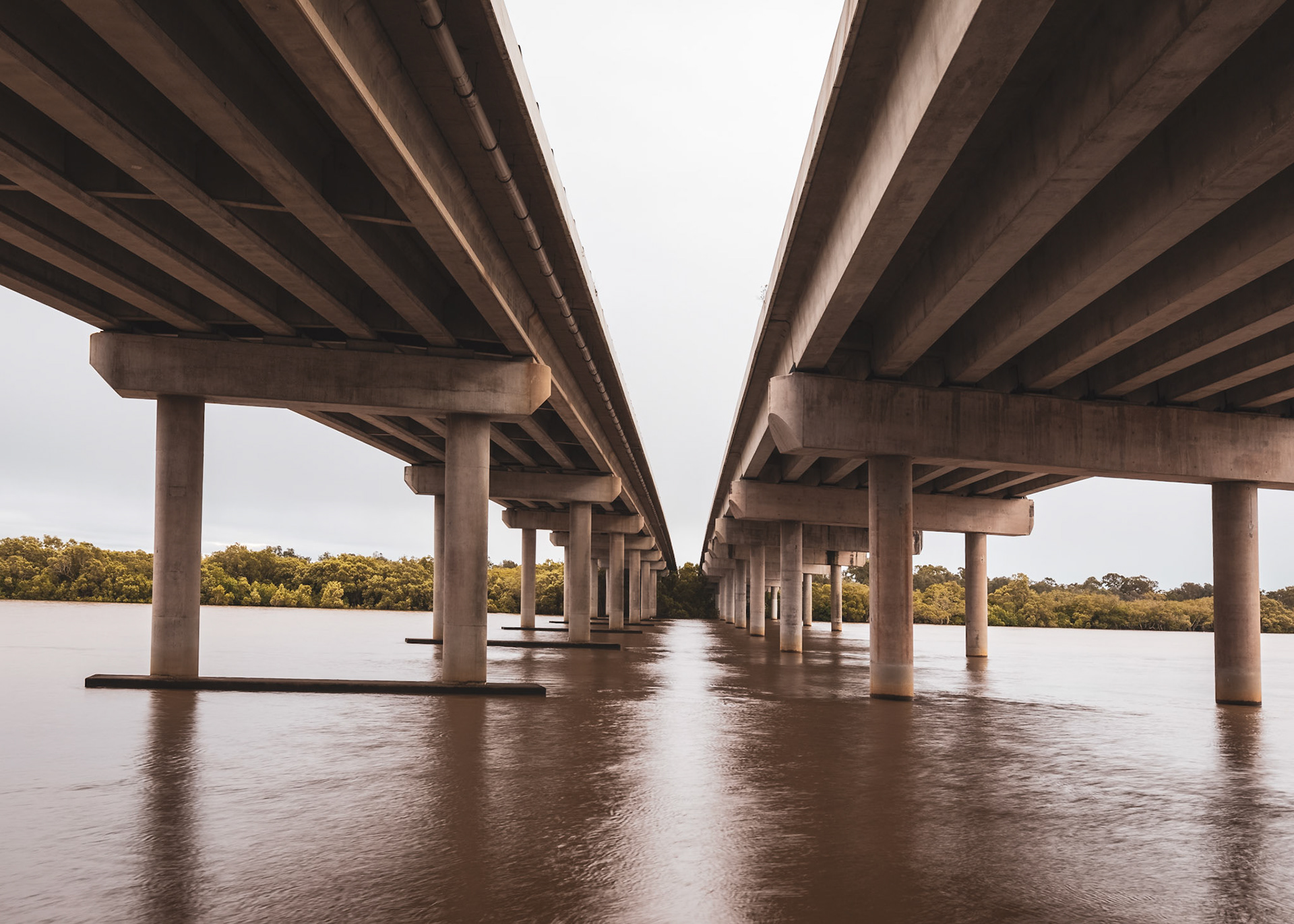 Sunshine Motorway Bridges over the Maroochy River