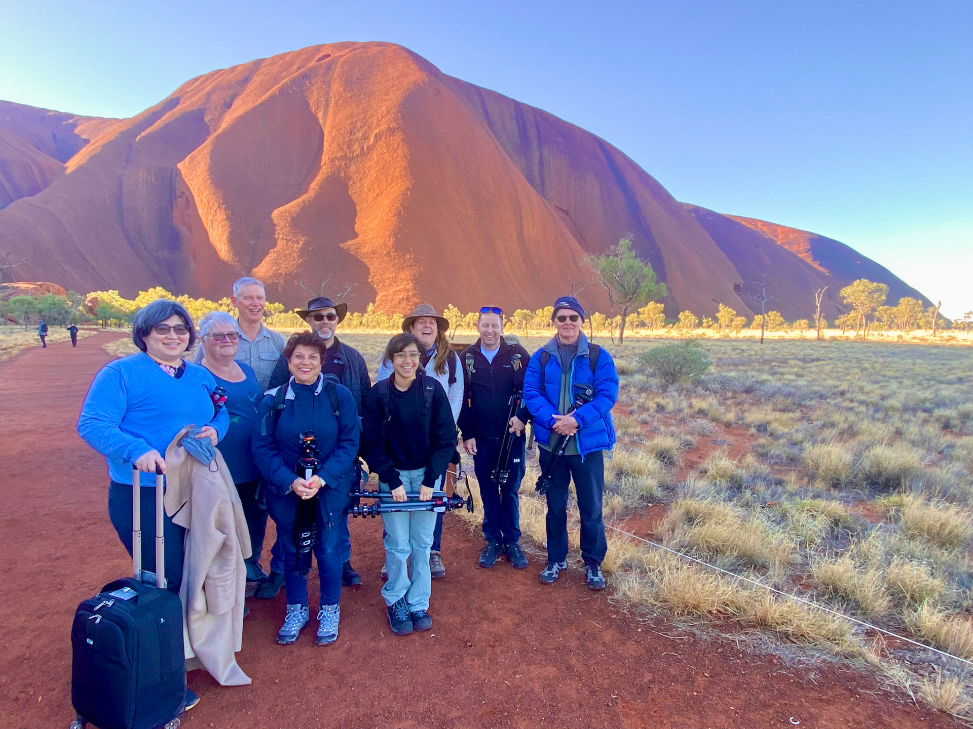 Mark Gray Photo tour group (leader Jason Woolard, 5th from left)