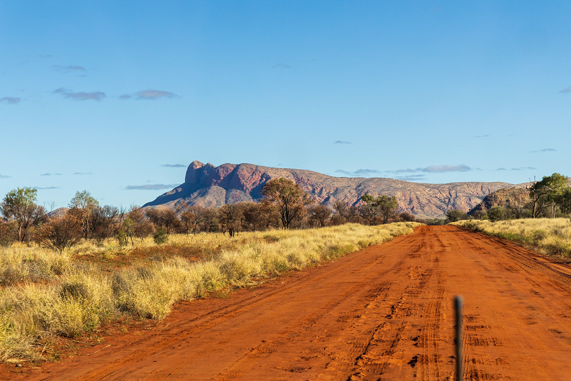 Travel east from Papunya