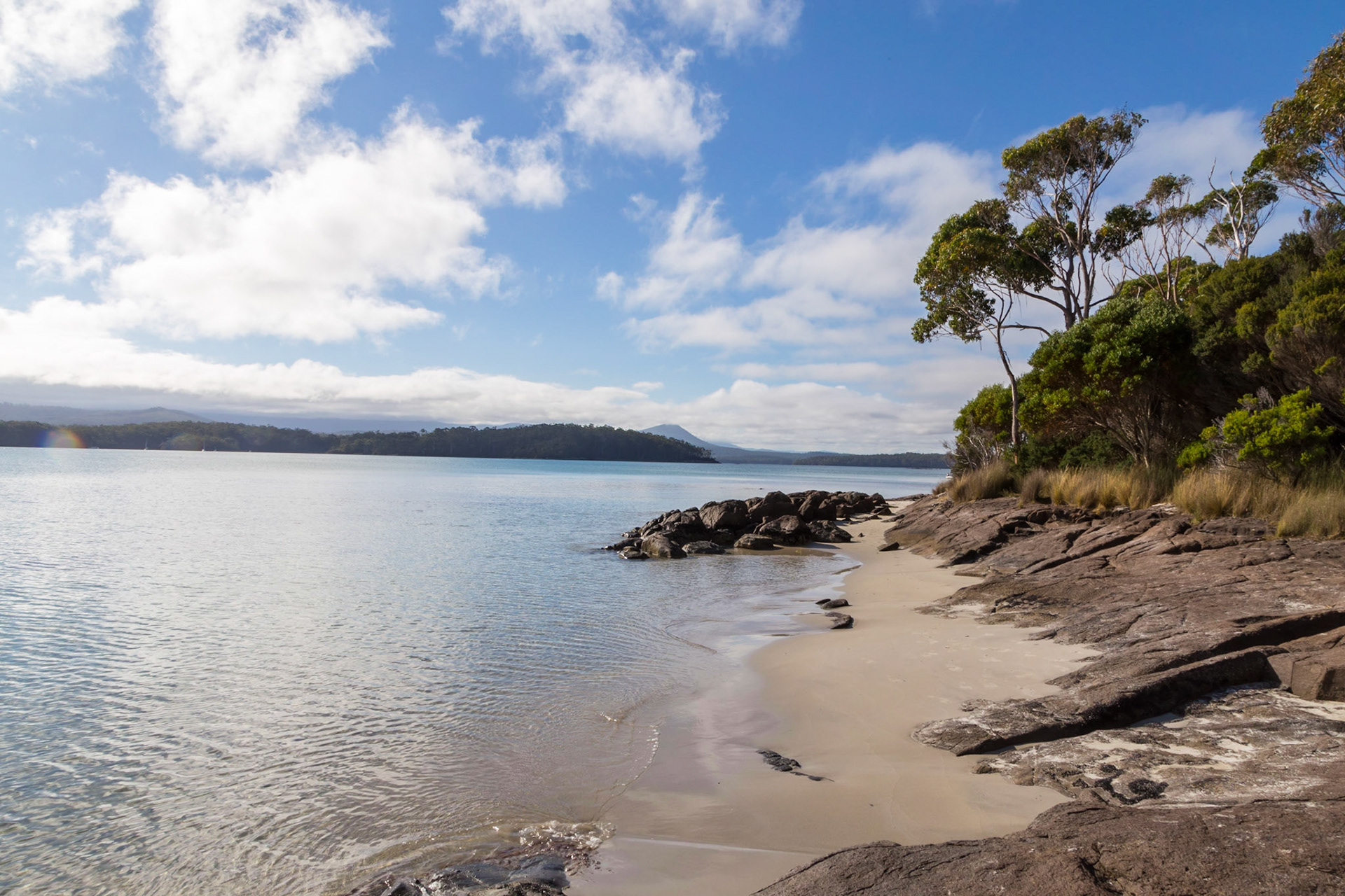 In Recherche Bay, DÉntrecasteaux Channel