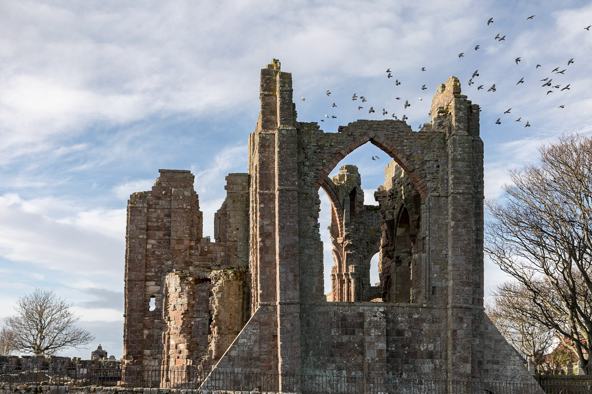 Lindisfarne Monastery ruin, Holy Island