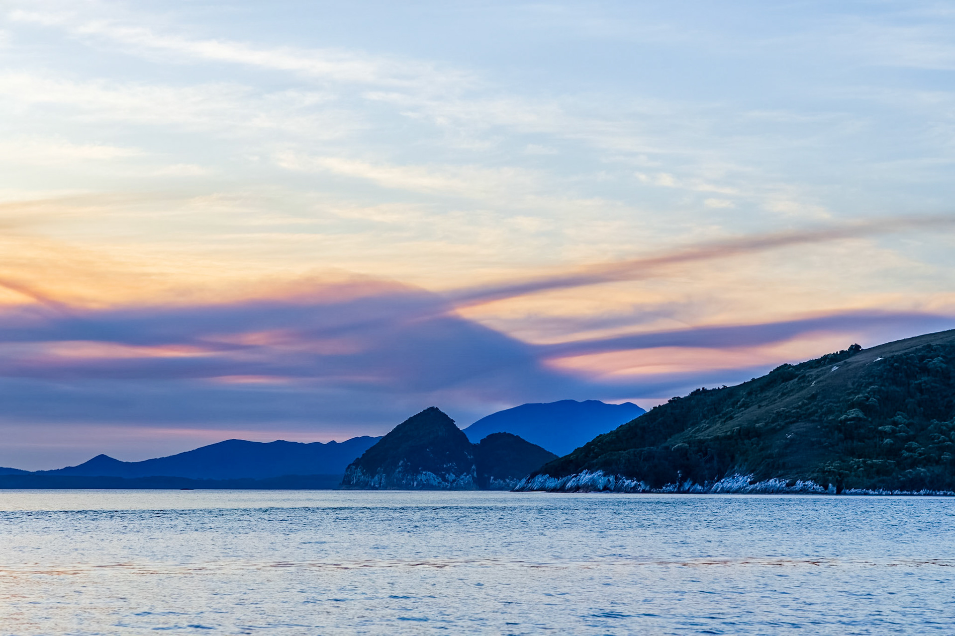 Sunset at Schooner Cove