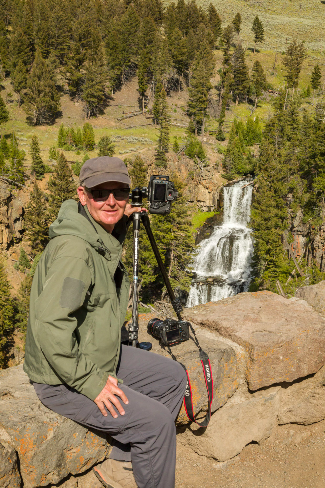 Photographing Undine Falls