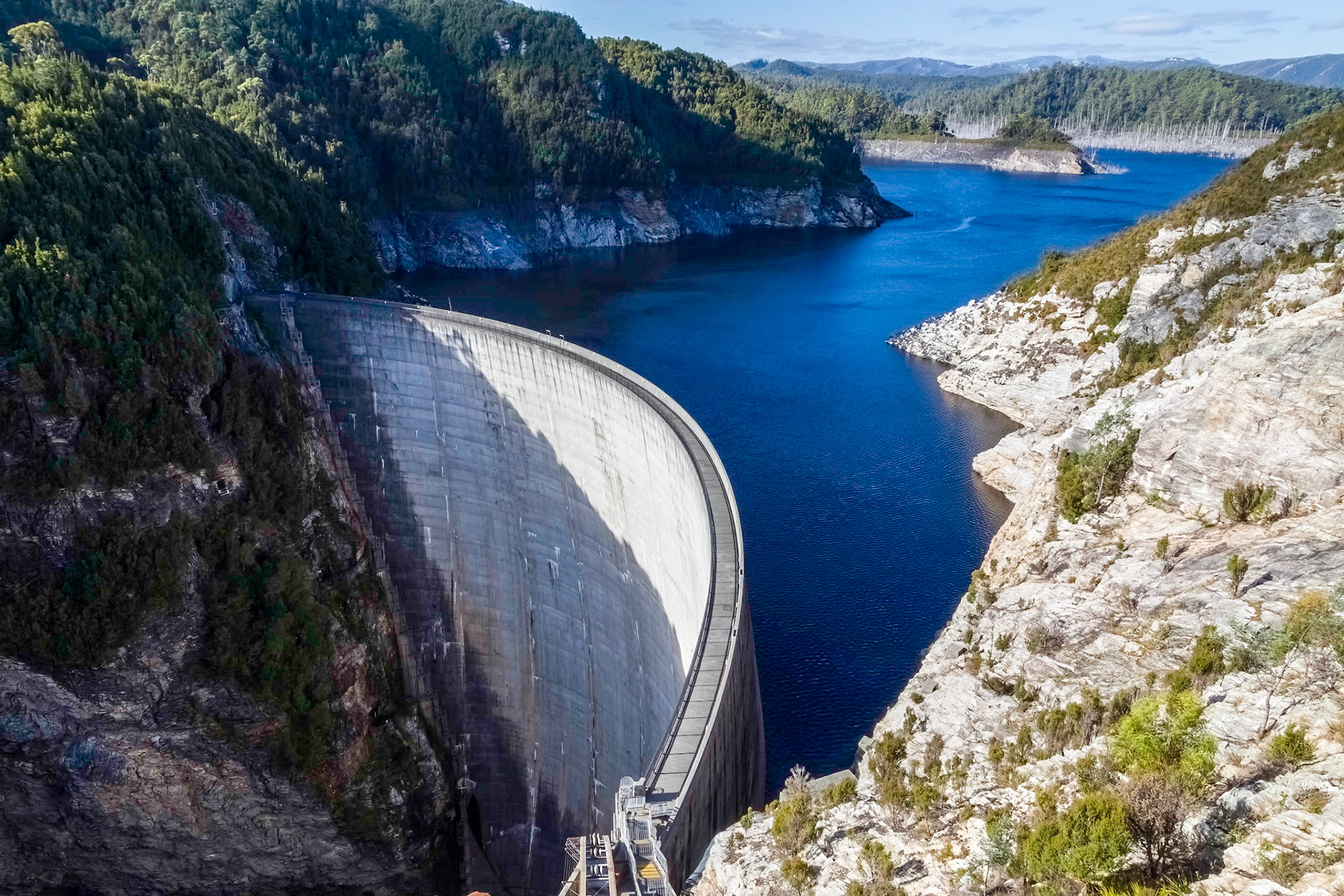 The Gordon Dam, Gordon River
