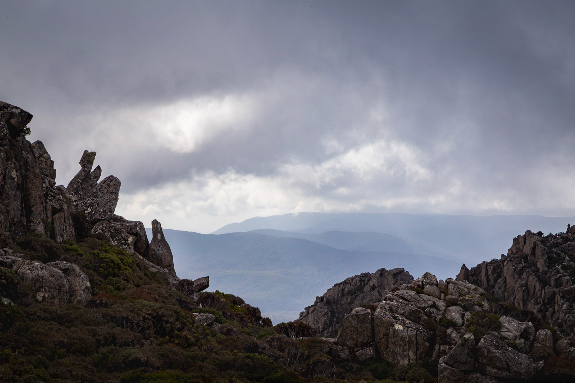 Near the summit of Mount Barrow