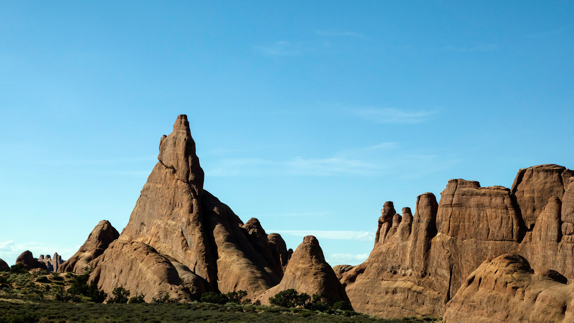 Along Arches Scenic Drive. Arches National Park