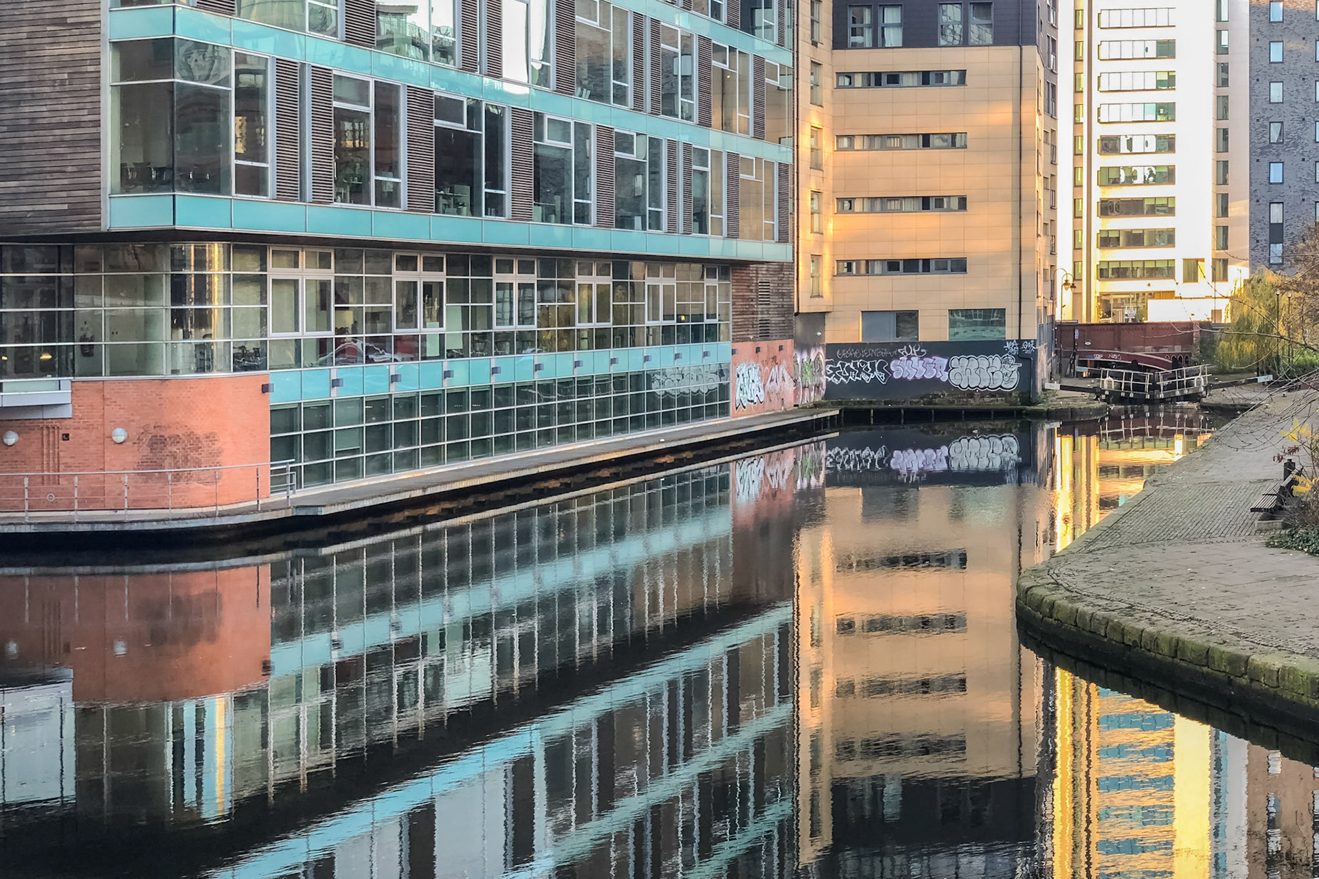 Reflections on the Rochdale Canal