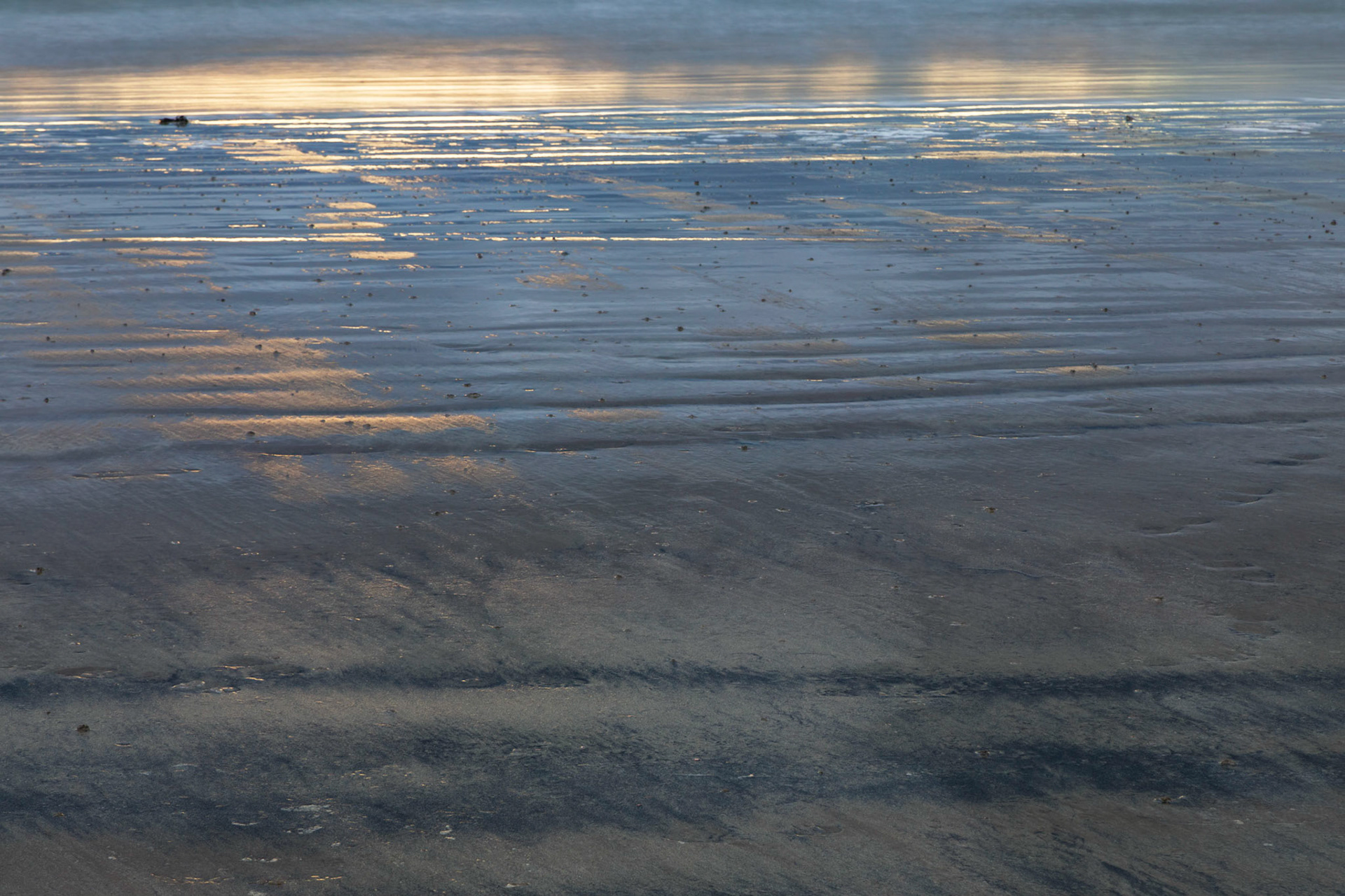 On Beadnell Bay Beach