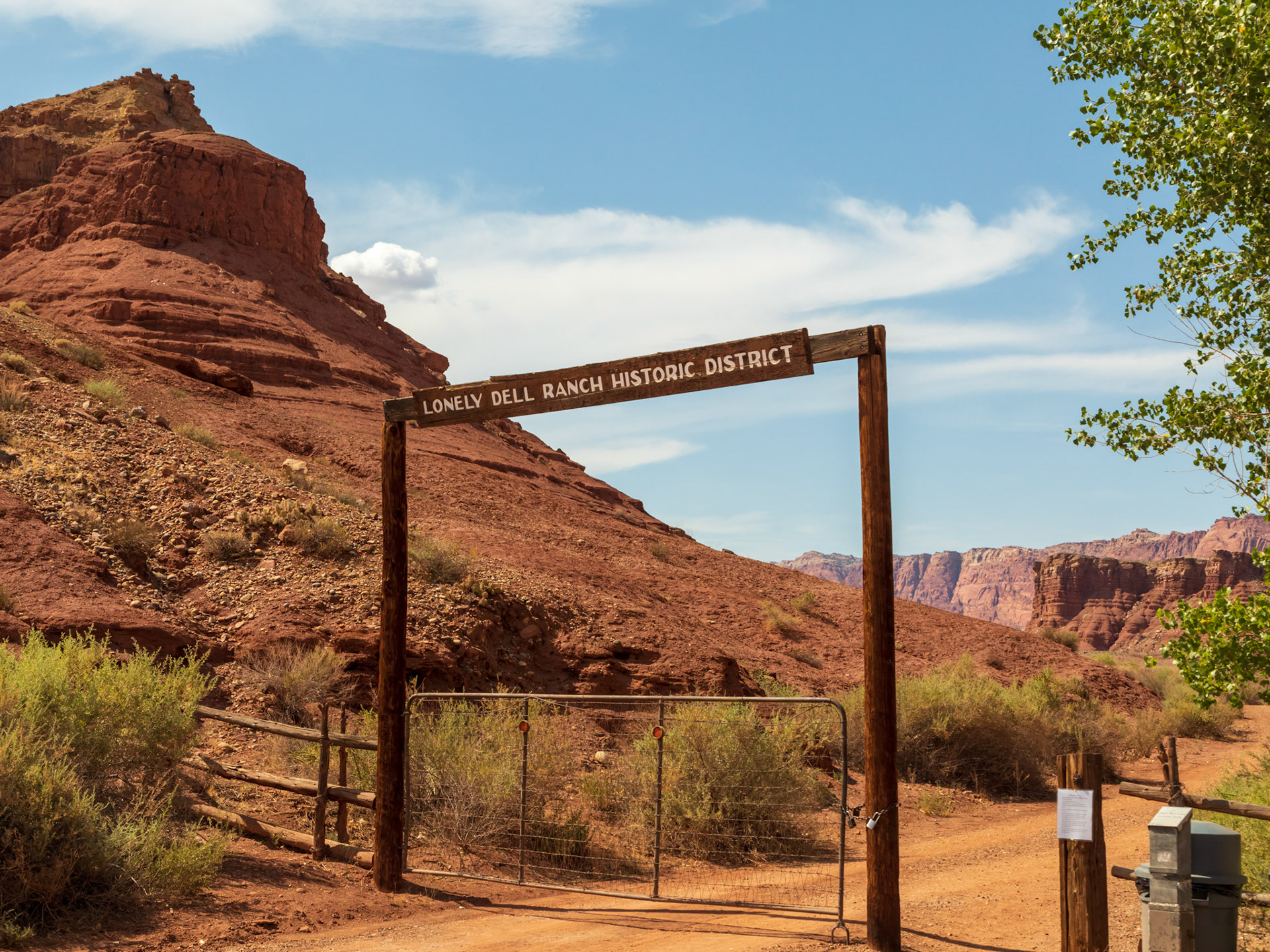 The Historic Lonely Dell Ranch, Glen Canyon