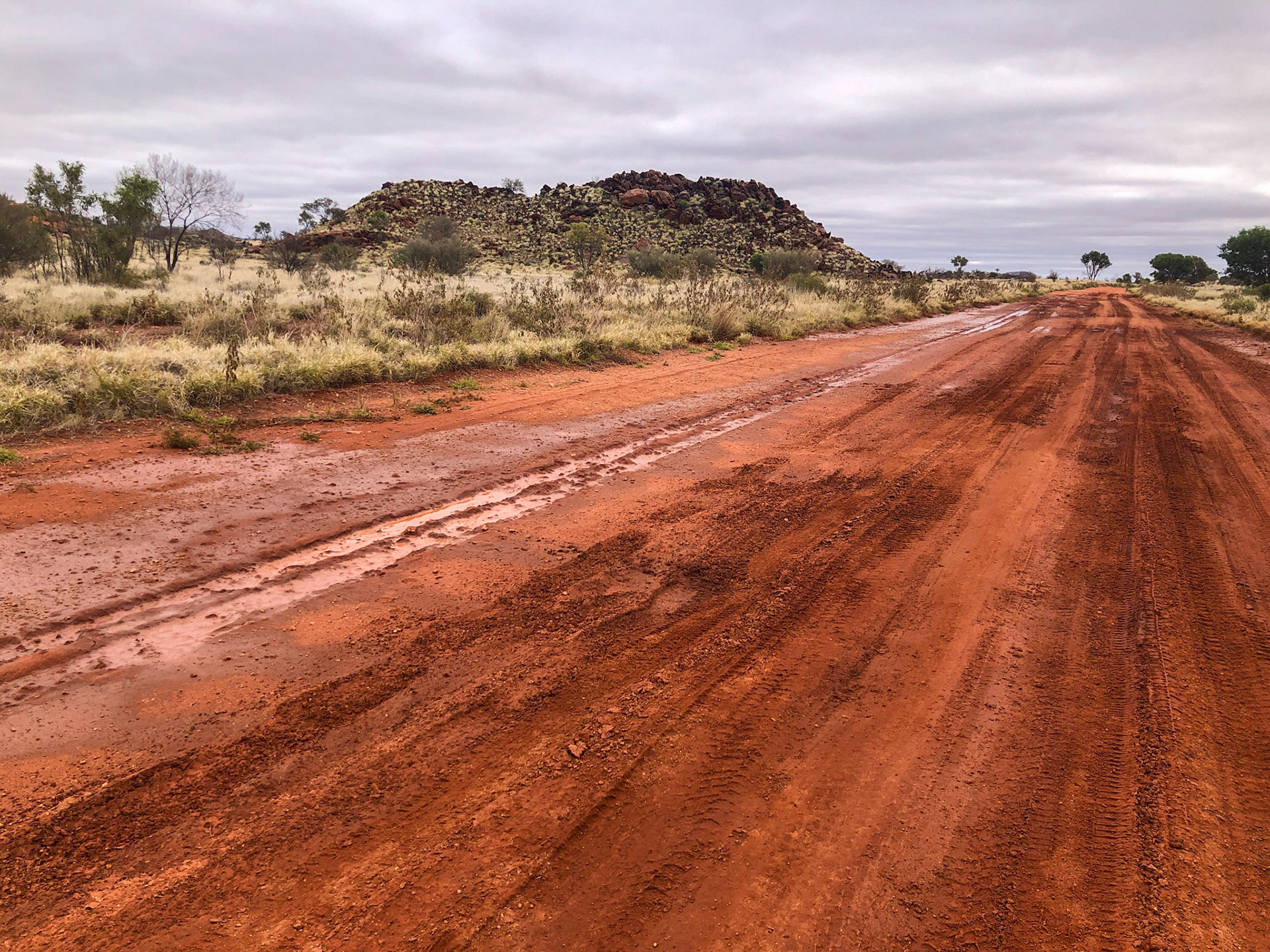Kintore Road at Day 10 camp