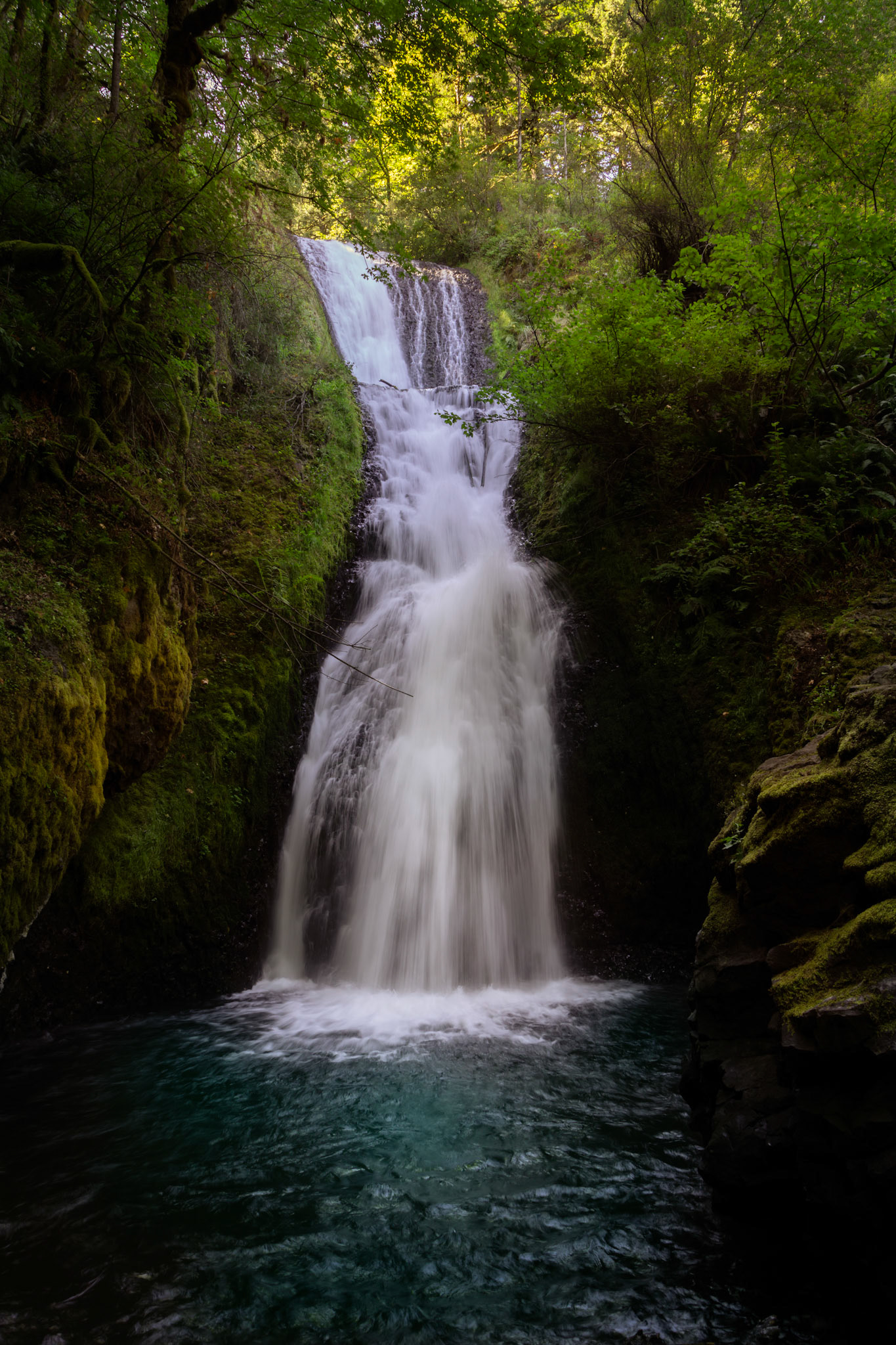 Lower section of Bridal Veil Falls