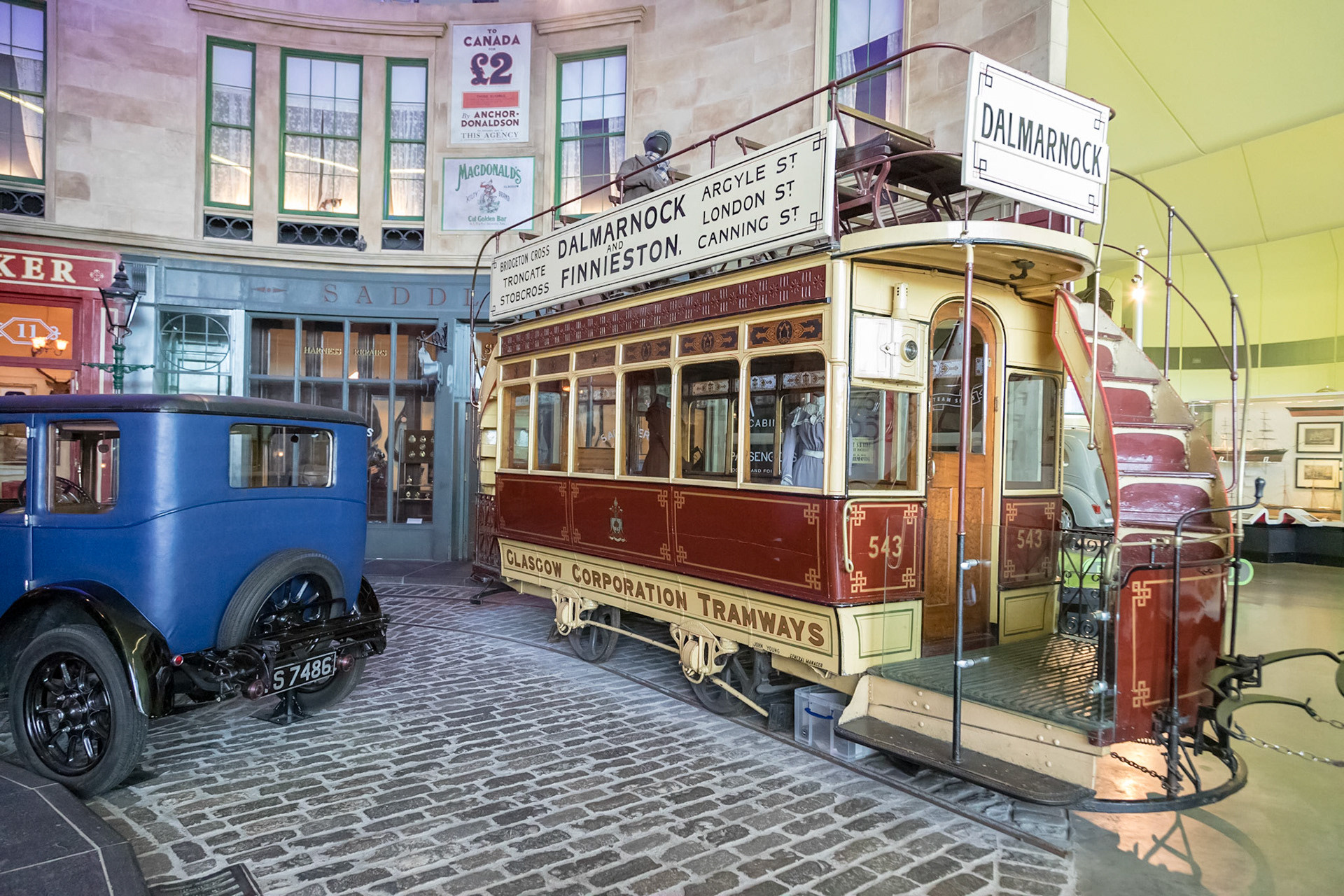 In the Riverside Museum