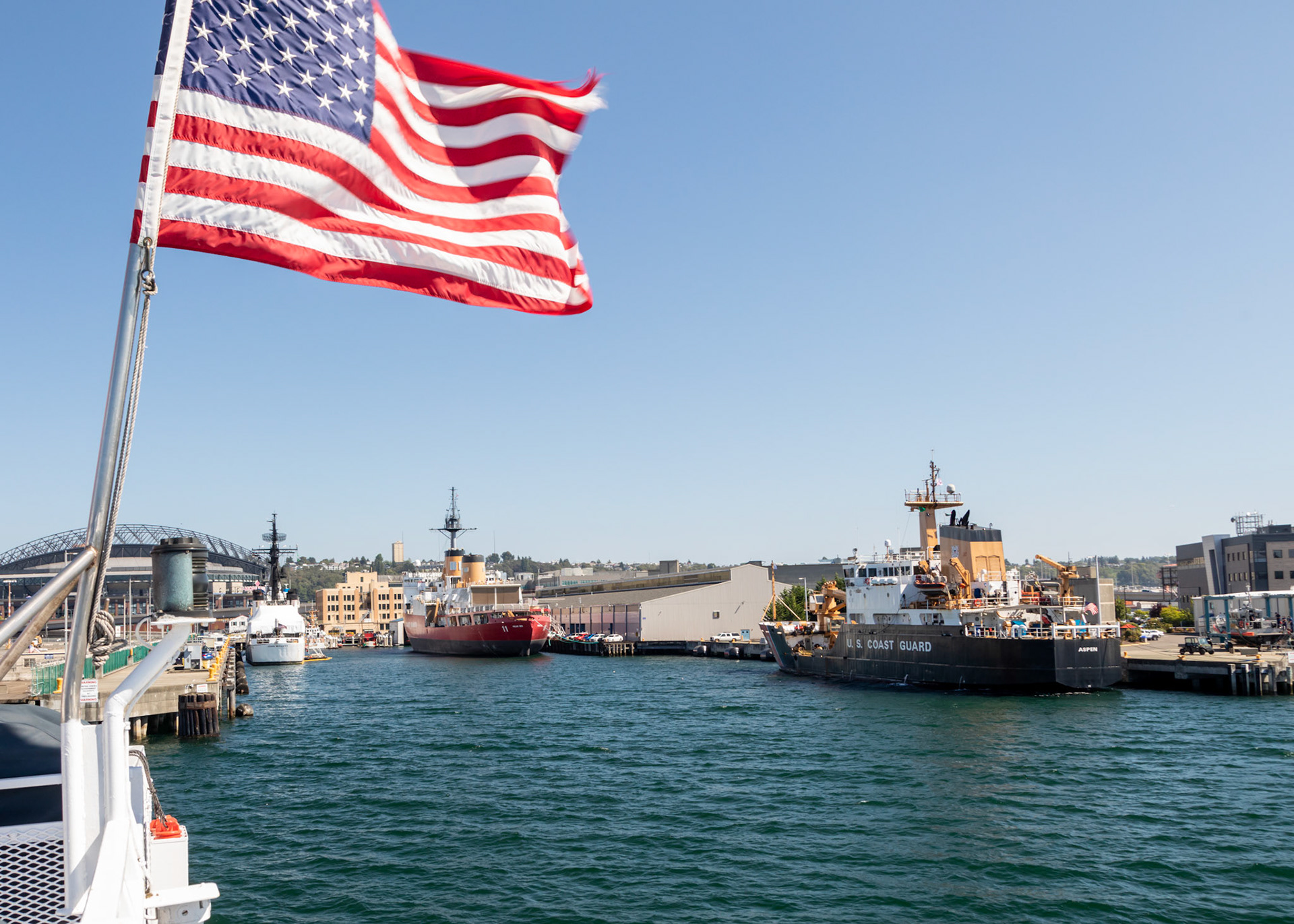 US Coast Guard Base, Seattle Harbor