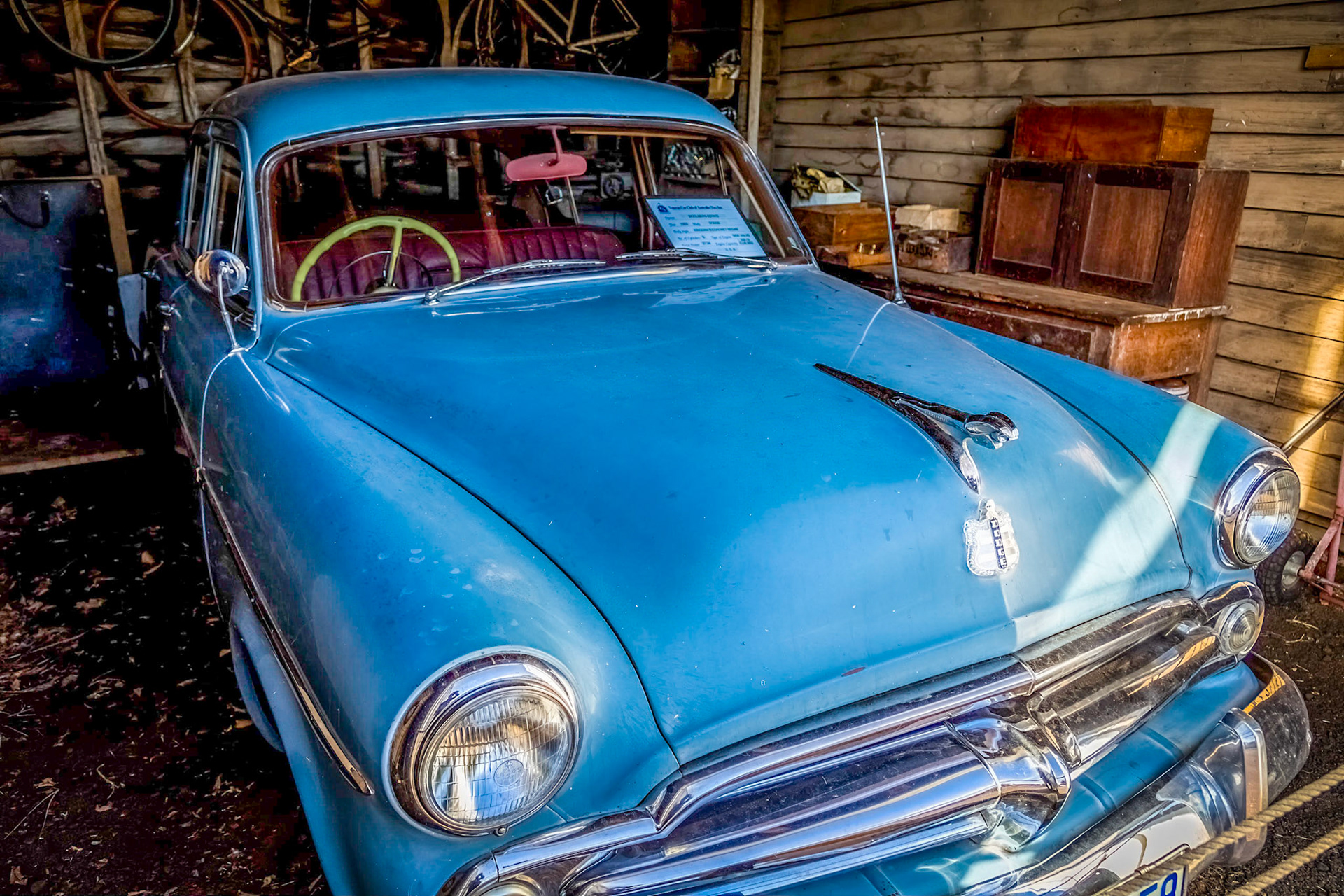 Dodge Kingsway Coronet Sedan, 1953. Woolmers Estate