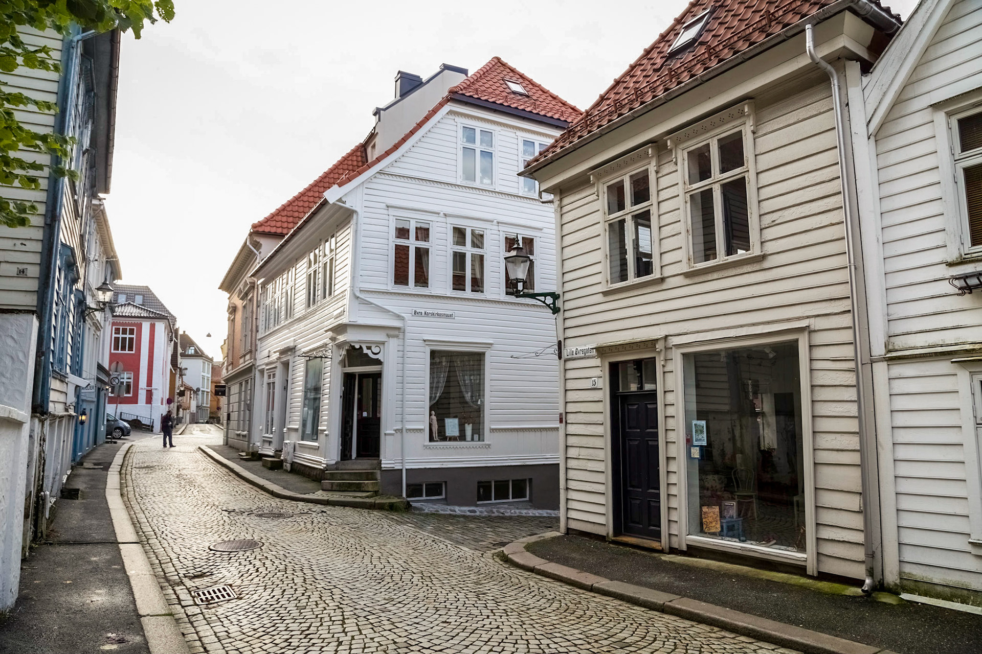 On a walk around the streets of old Bergen