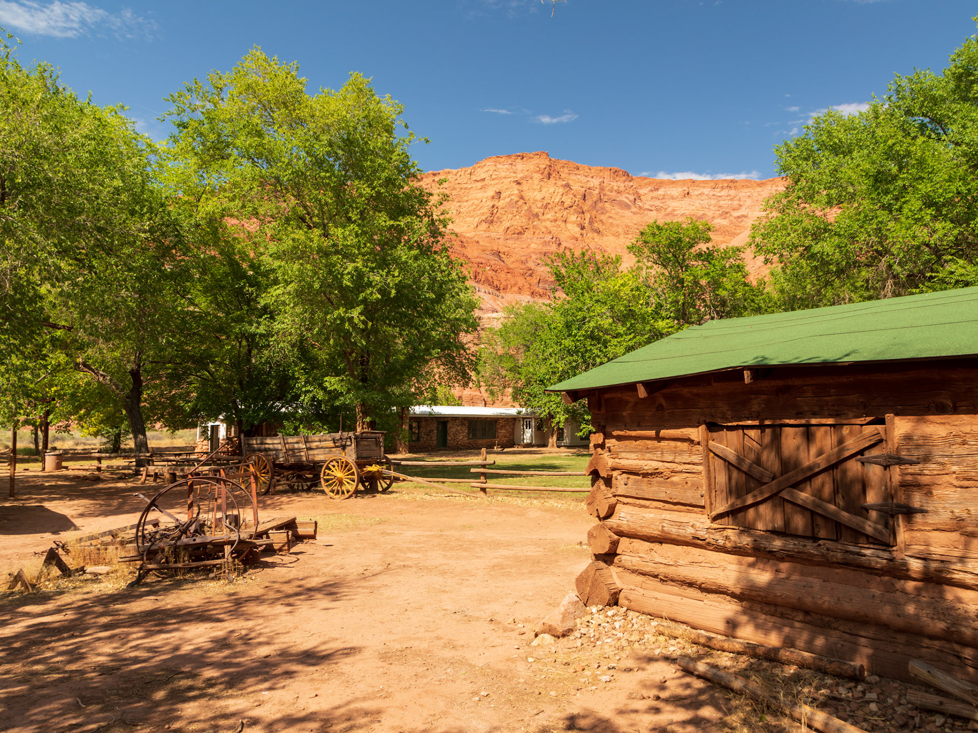 Historic Lonely Dell Ranch, Glen Canyon