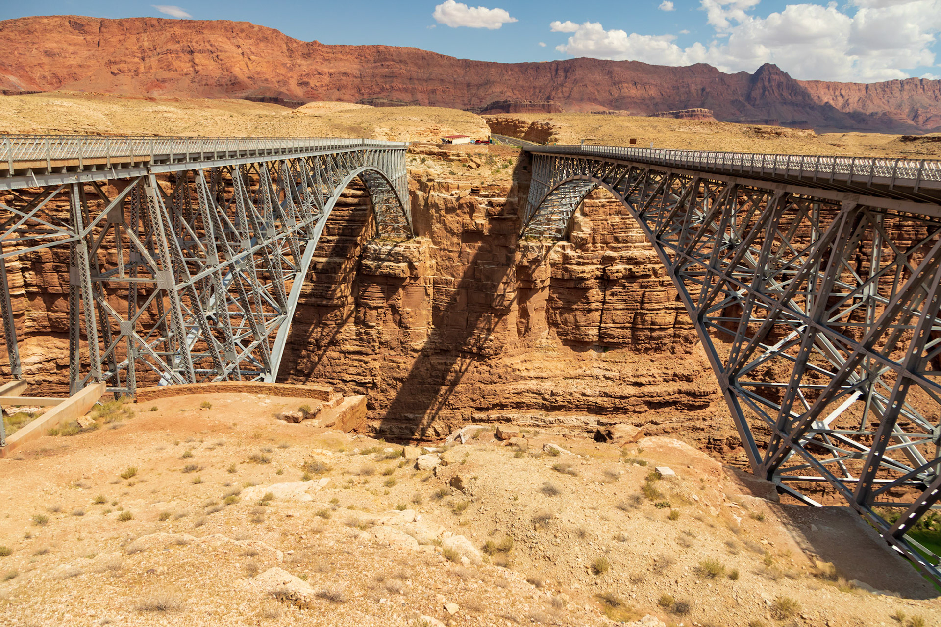 Navajo Bridge across the Colorado River, Marble Canyon