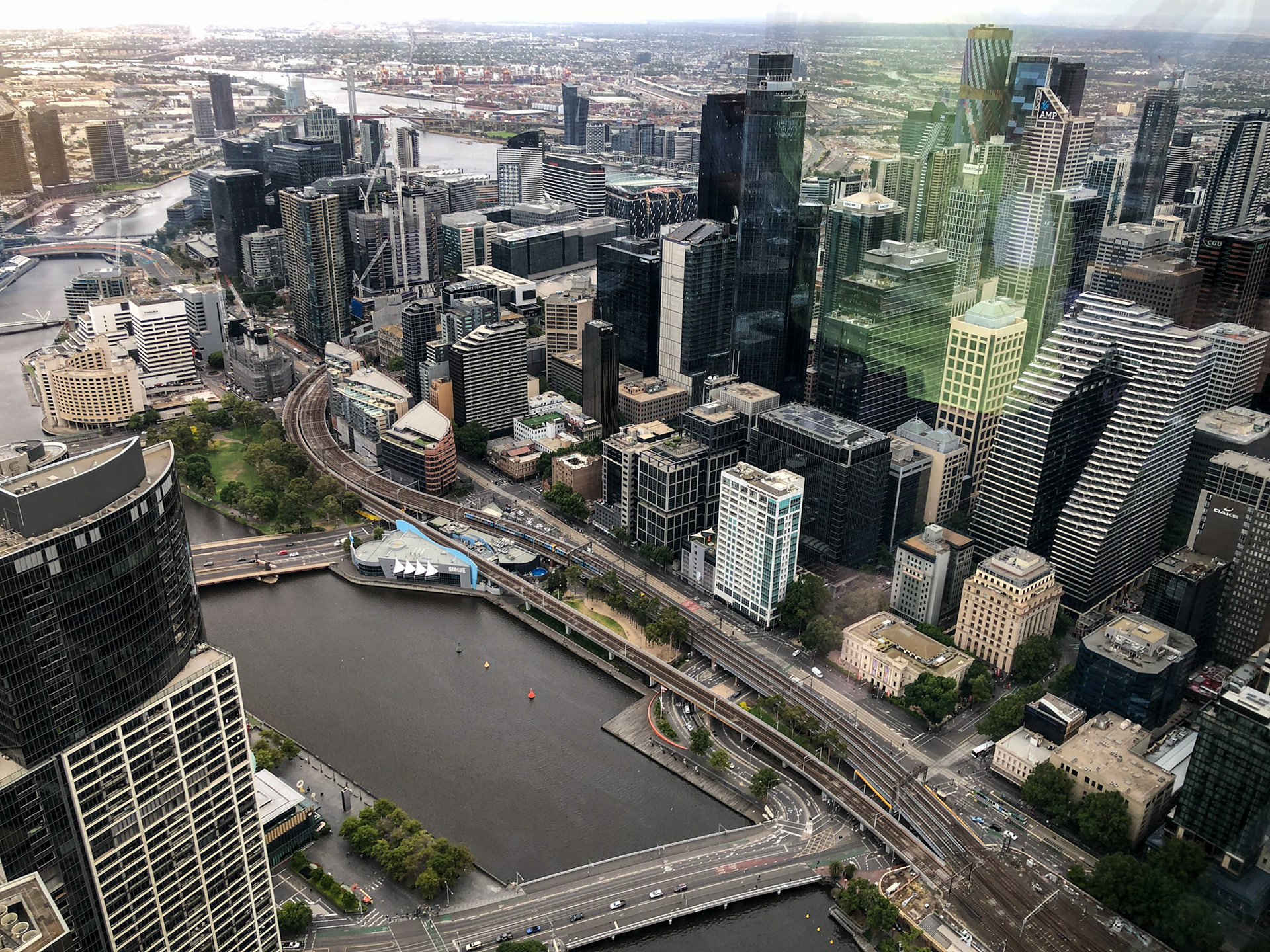 From the Eureka 89 observation deck