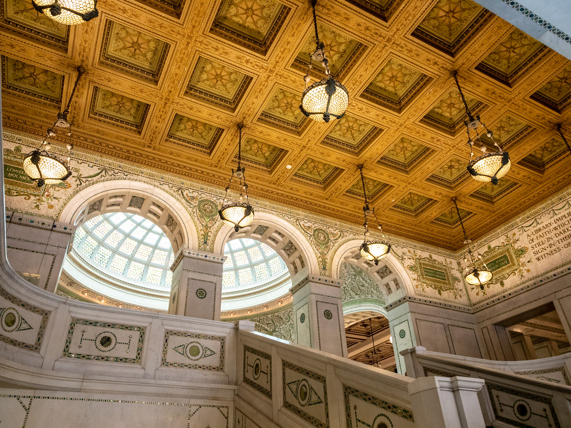 In the Chicago Cultural Center